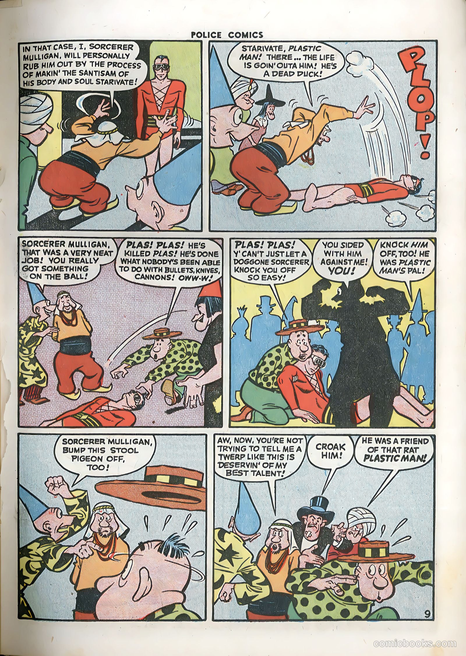 Police Comics #46 (1945) — page 12 of 61