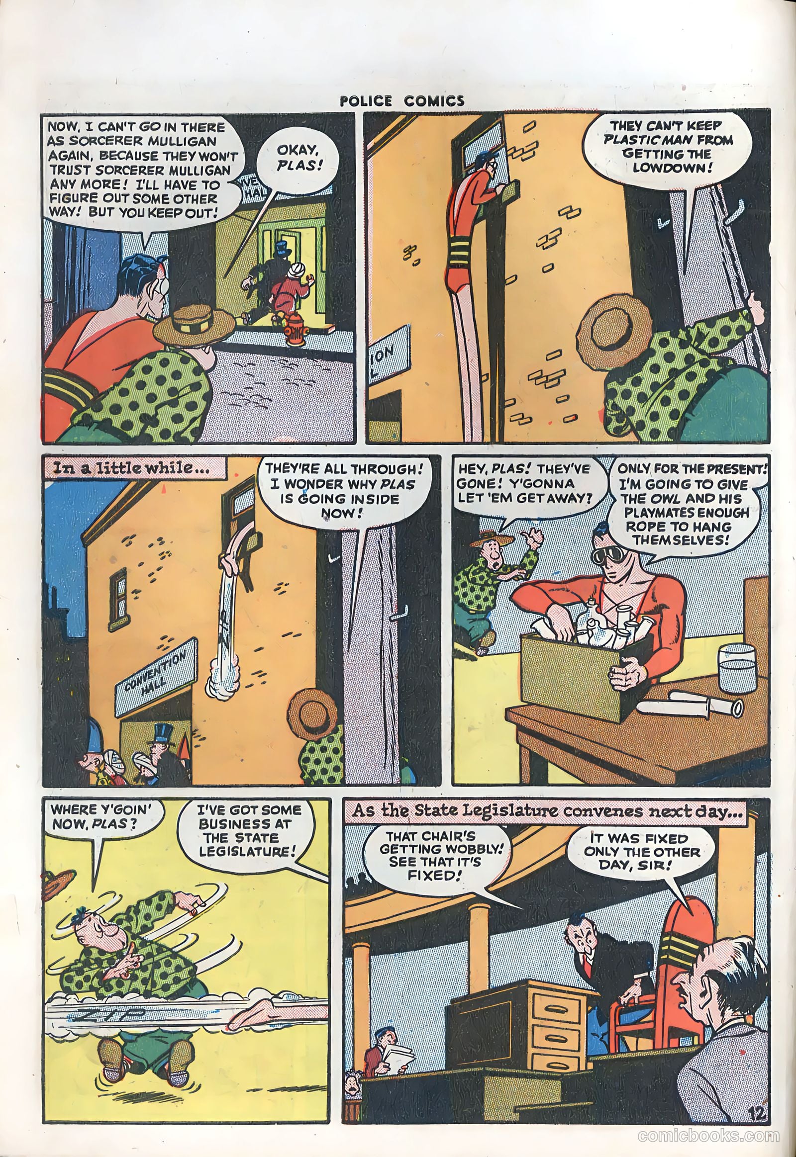 Police Comics #46 (1945) — page 15 of 61