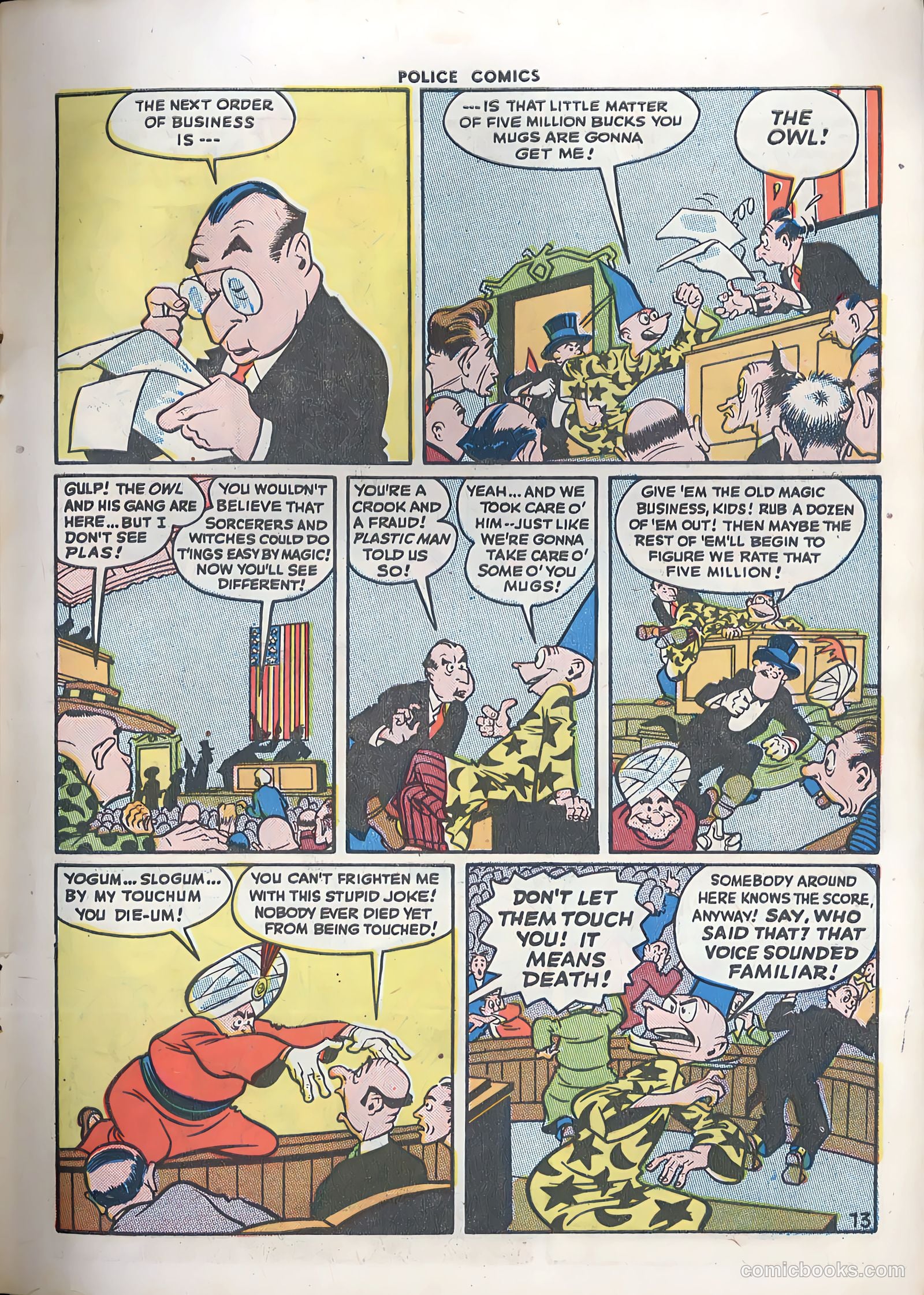 Police Comics #46 (1945) — page 16 of 61