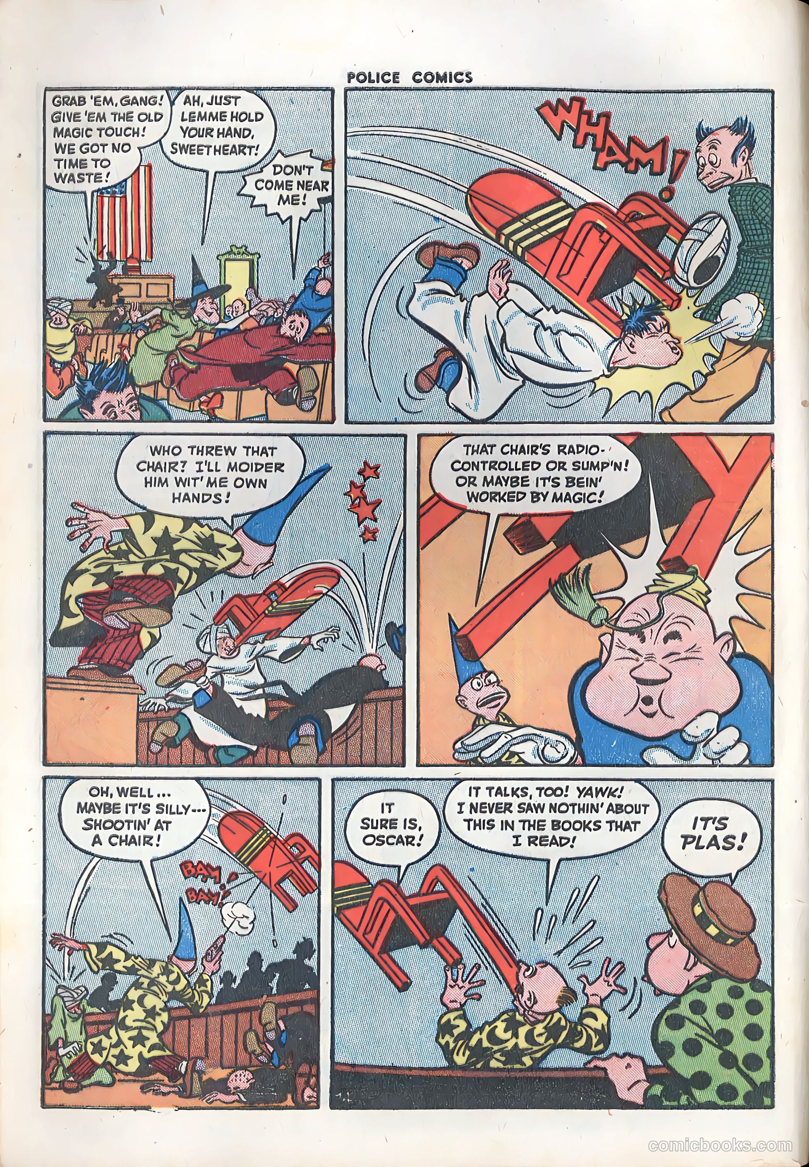 Police Comics #46 (1945) — page 17 of 61