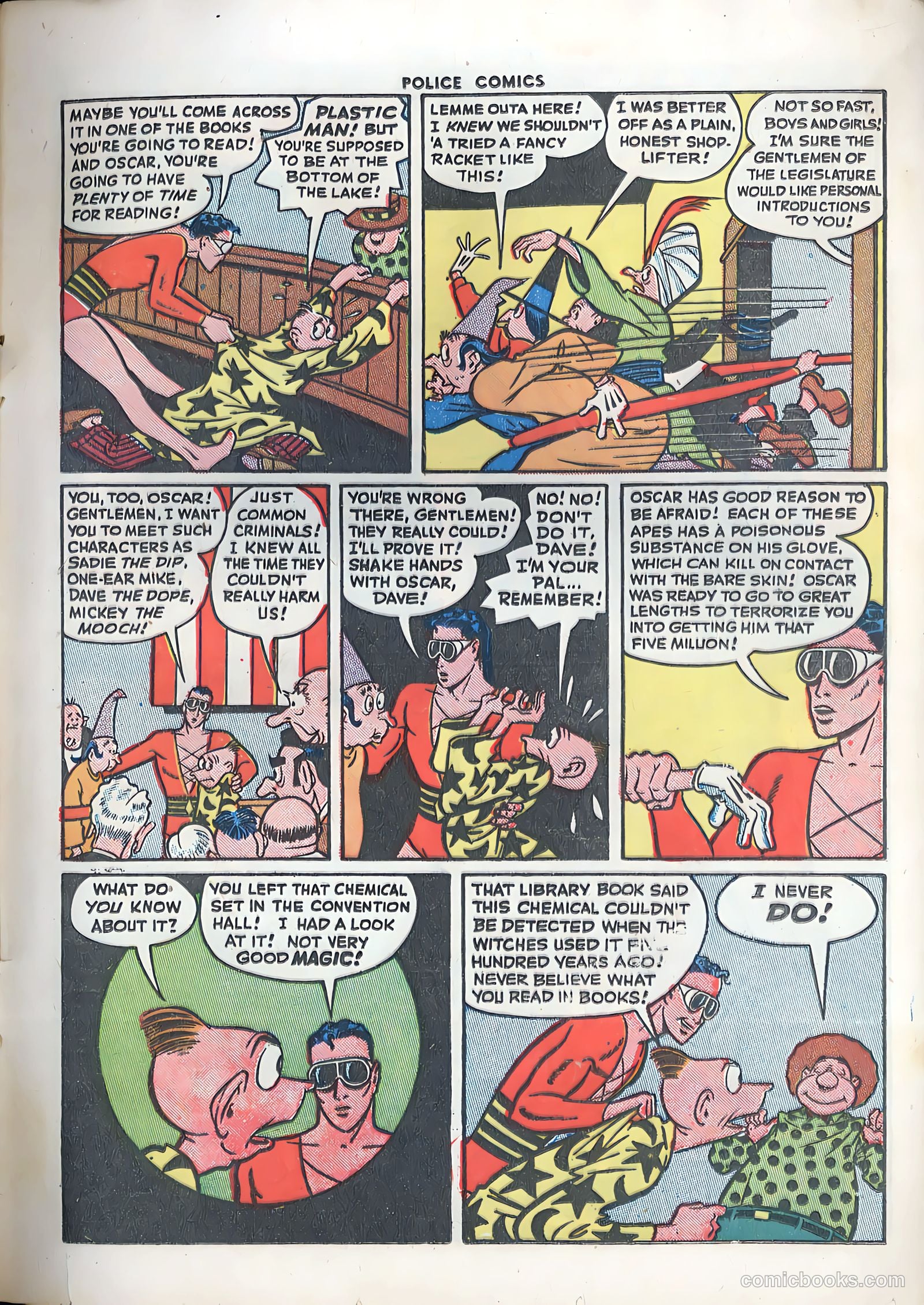 Police Comics #46 (1945) — page 18 of 61