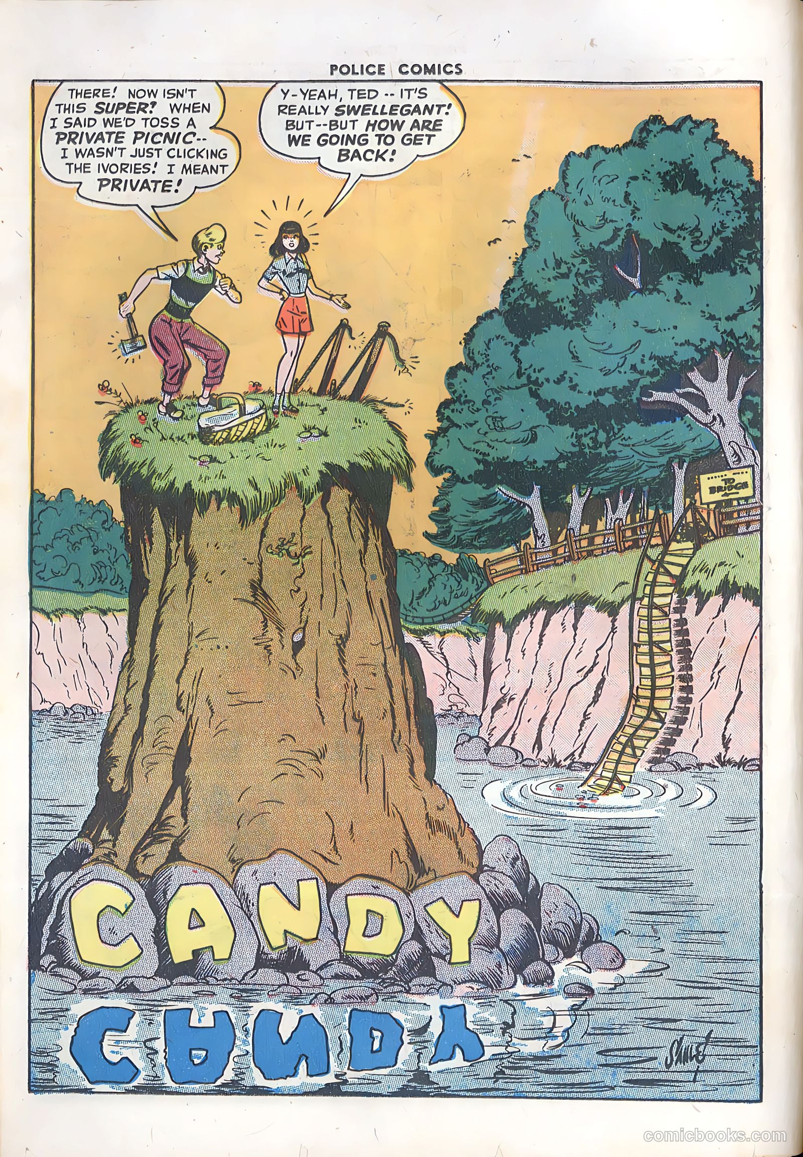 Police Comics #46 (1945) — page 19 of 61