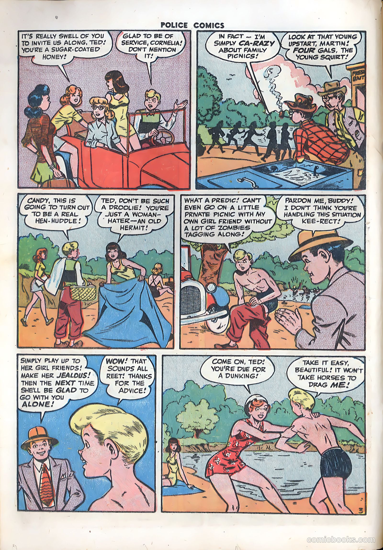 Police Comics #46 (1945) — page 21 of 61