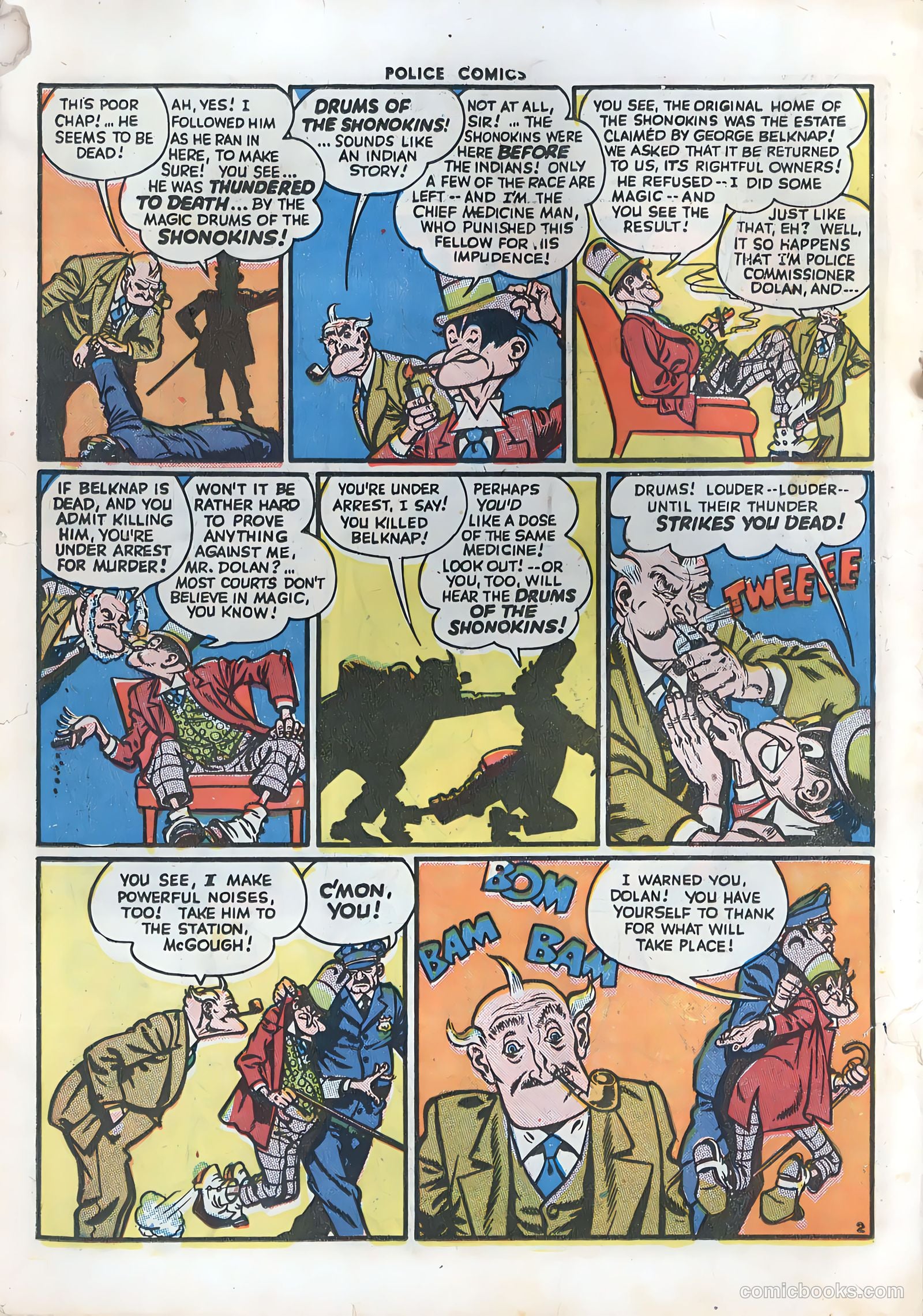 Police Comics #46 (1945) — page 33 of 61