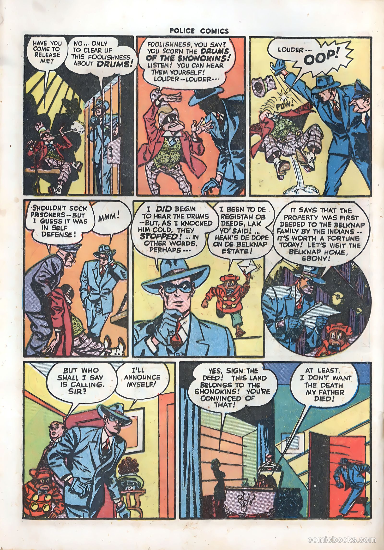 Police Comics #46 (1945) — page 35 of 61