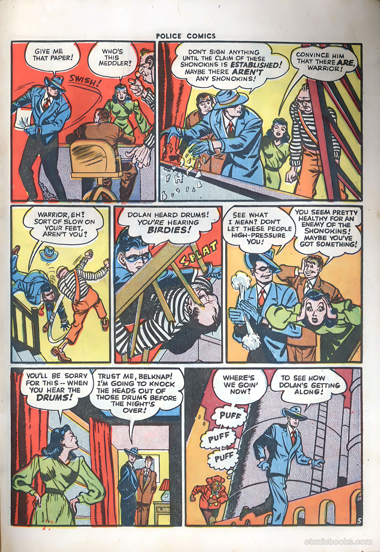 Police Comics #46 (1945) — page 36 of 61