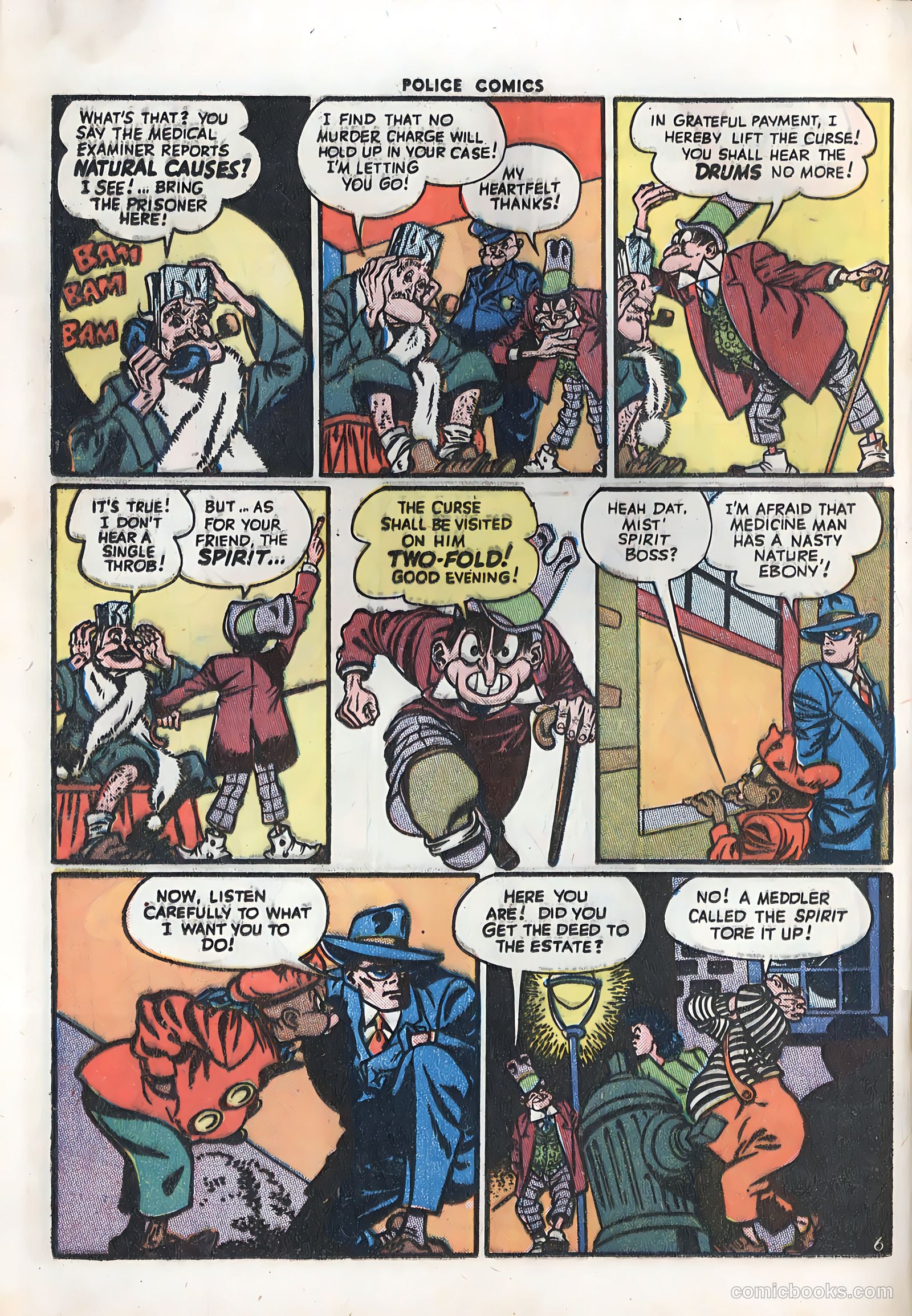 Police Comics #46 (1945) — page 37 of 61