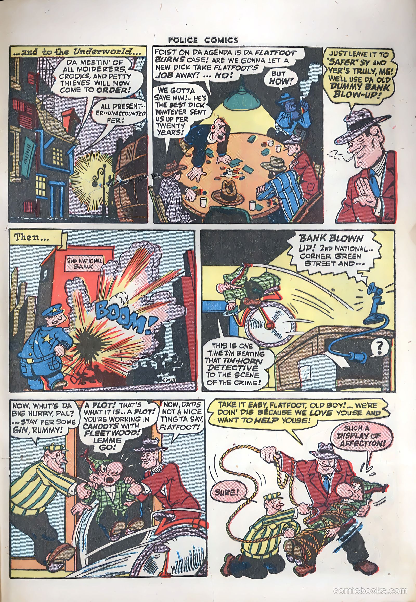 Police Comics #46 (1945) — page 46 of 61
