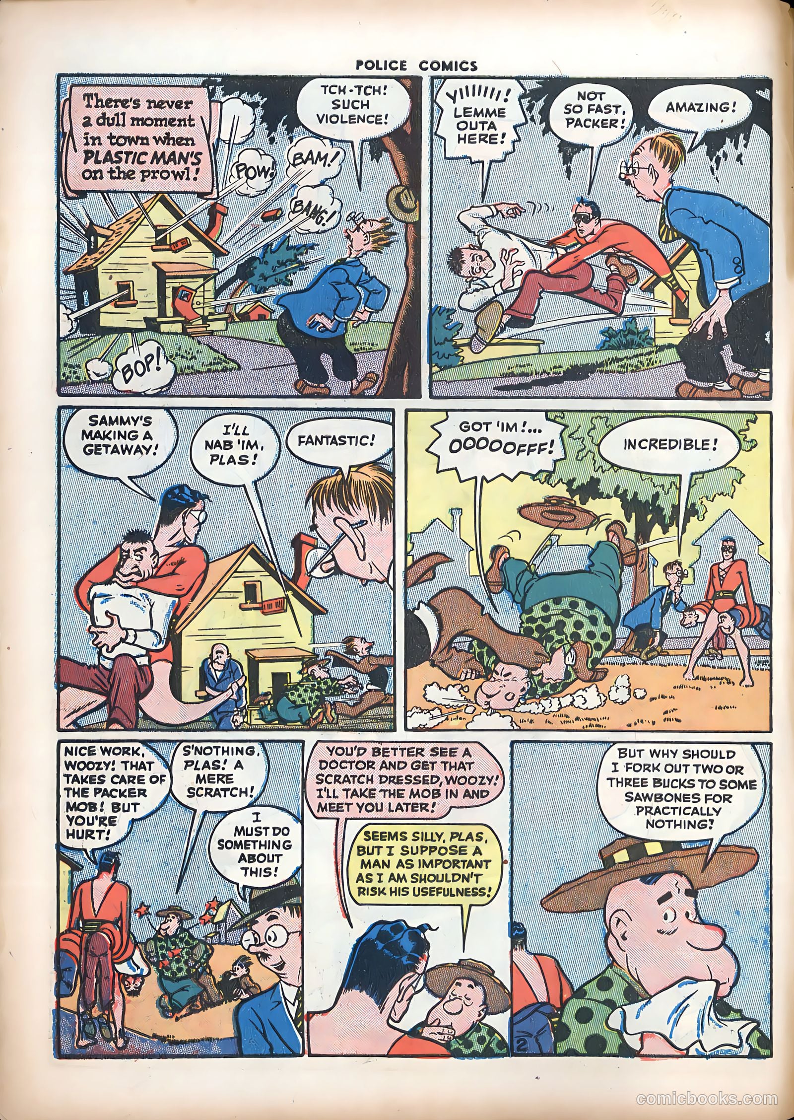Police Comics #47 (1945) — page 4 of 60