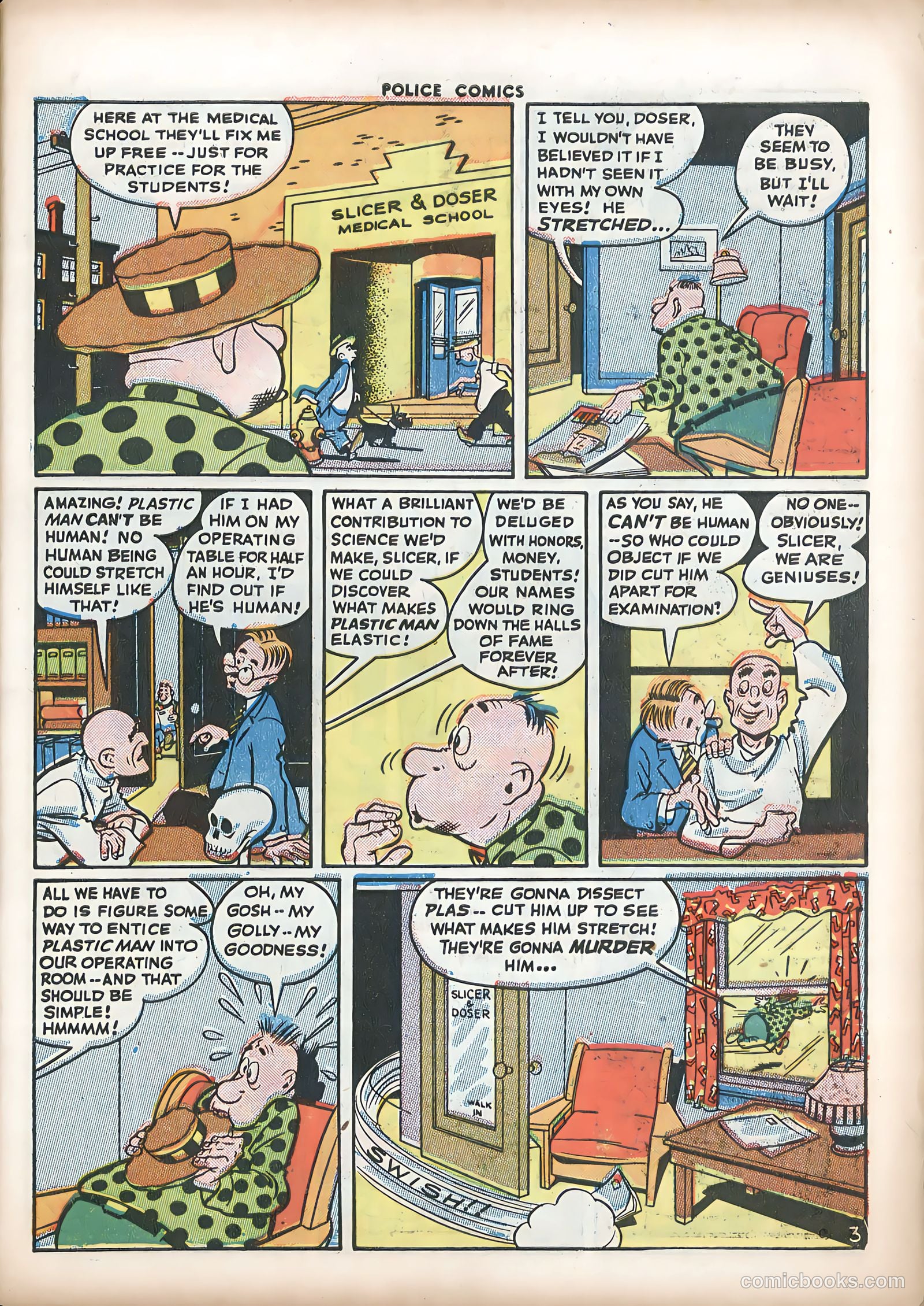 Police Comics #47 (1945) — page 5 of 60