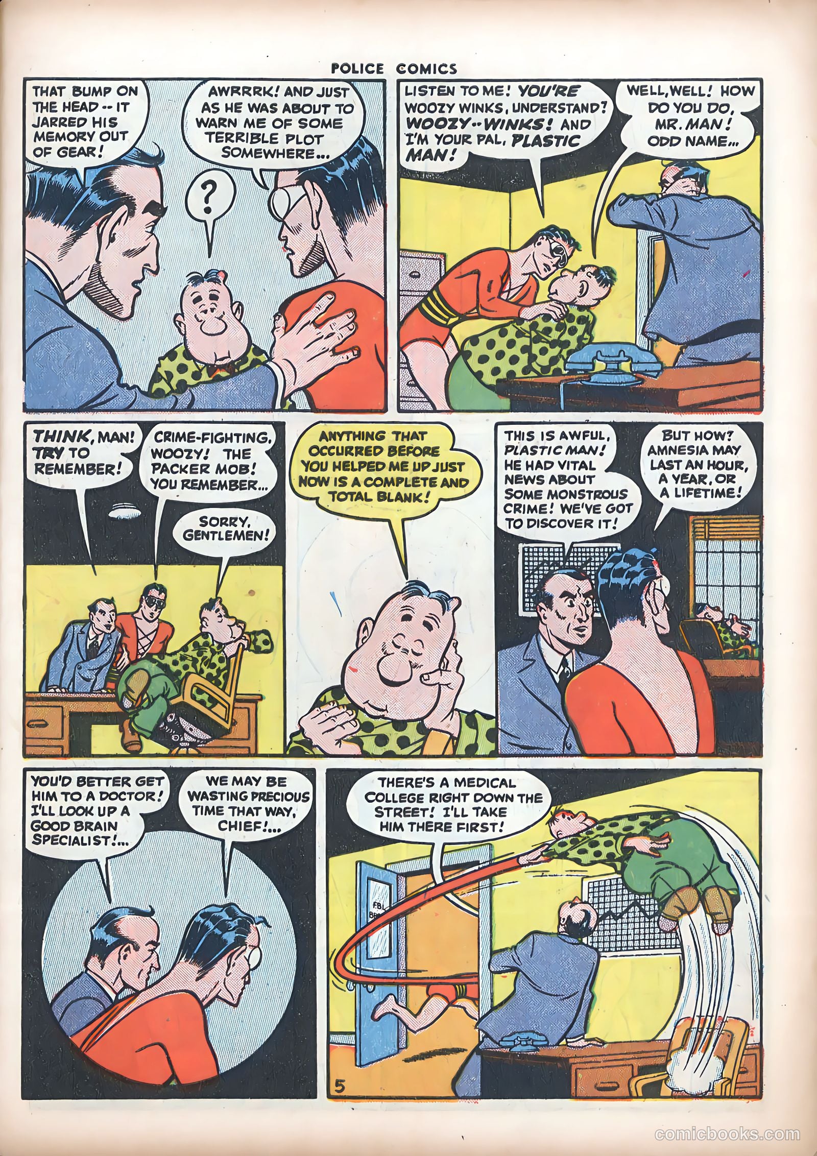 Police Comics #47 (1945) — page 7 of 60