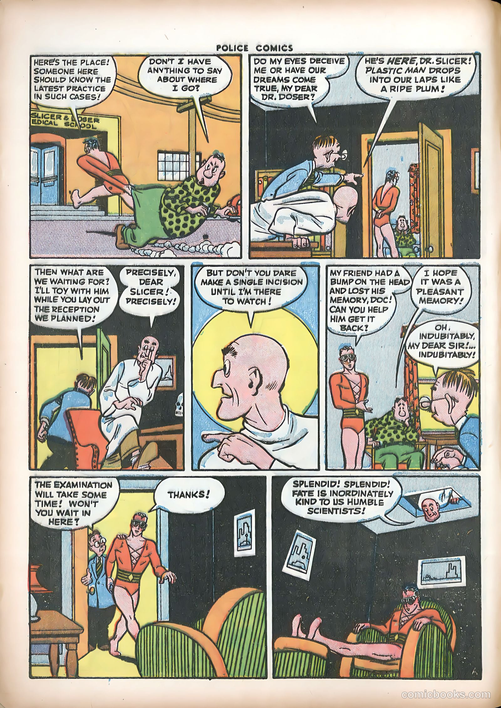 Police Comics #47 (1945) — page 8 of 60