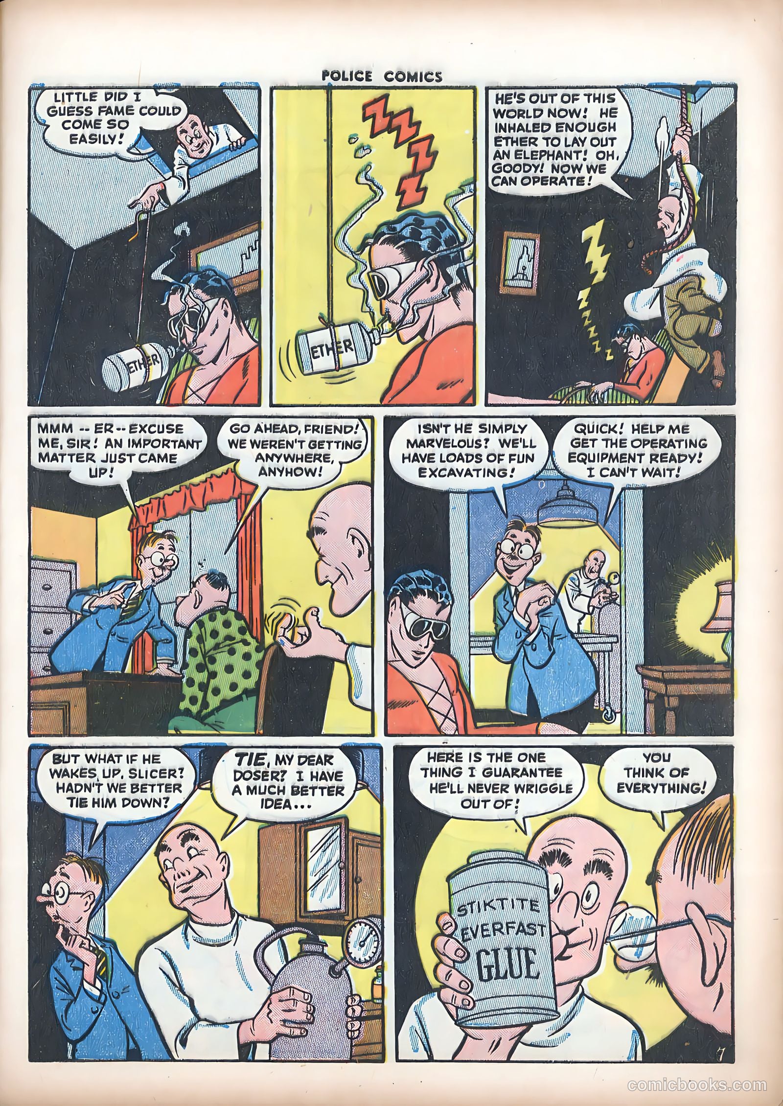 Police Comics #47 (1945) — page 9 of 60