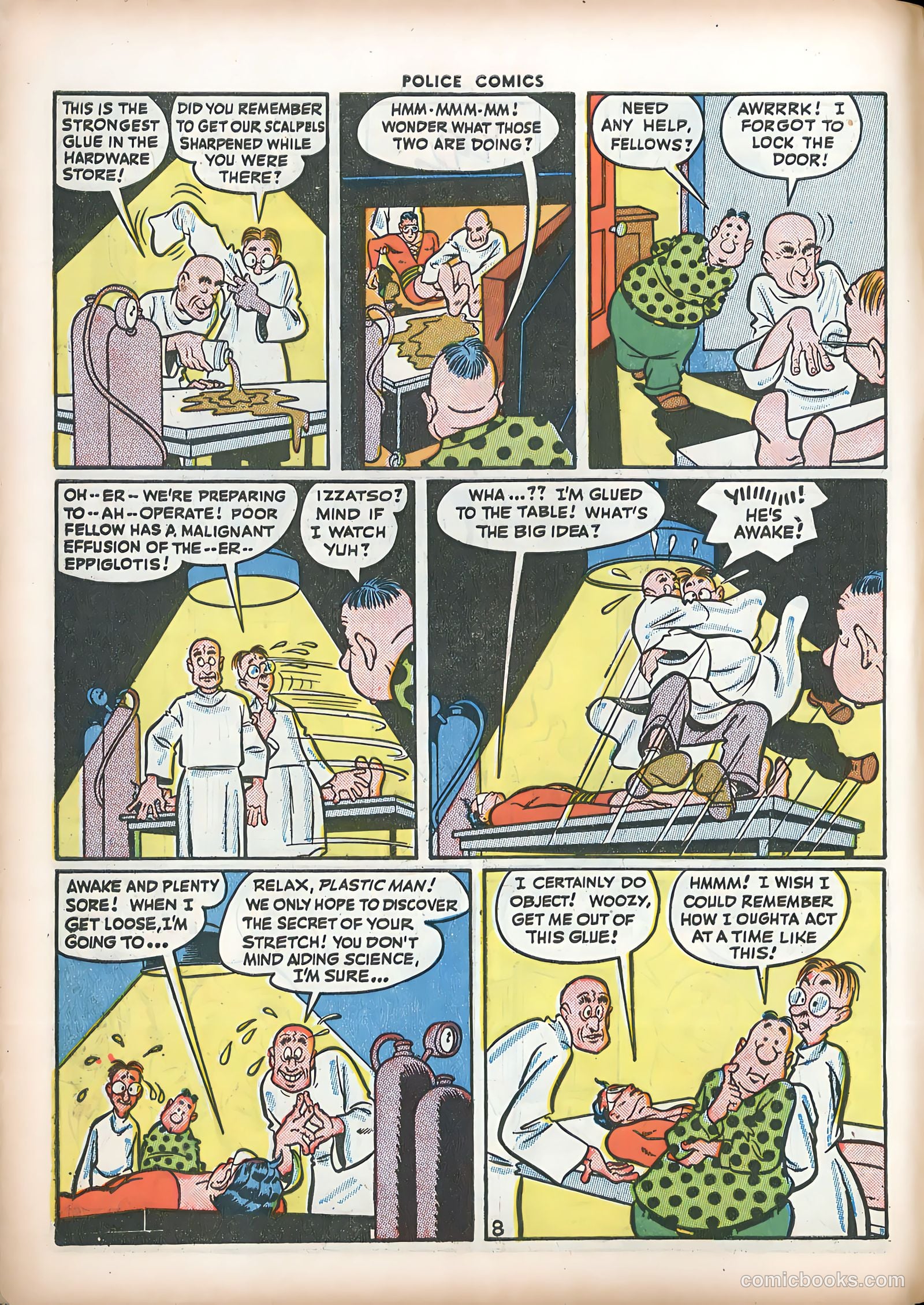 Police Comics #47 (1945) — page 10 of 60