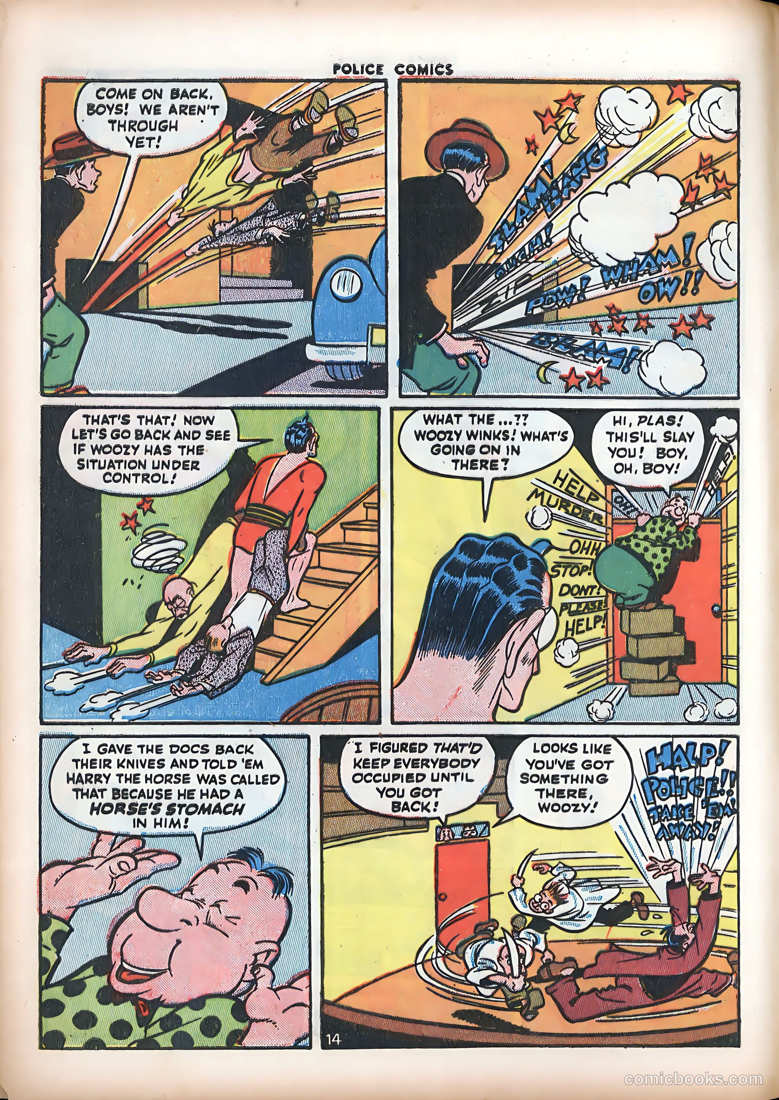 Police Comics #47 (1945) — page 16 of 60