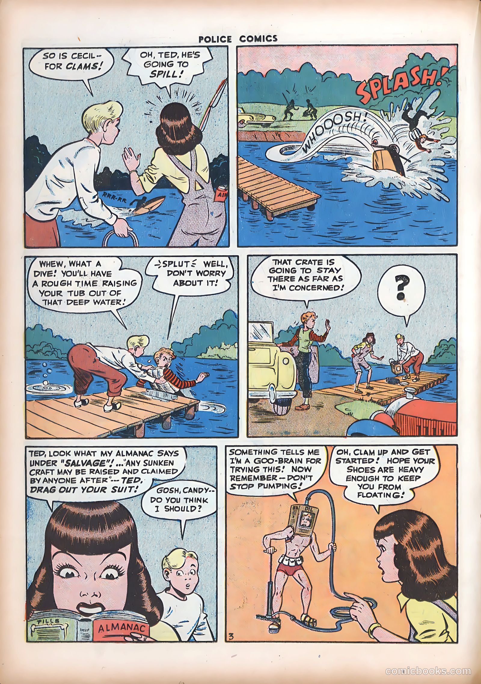 Police Comics #47 (1945) — page 32 of 60