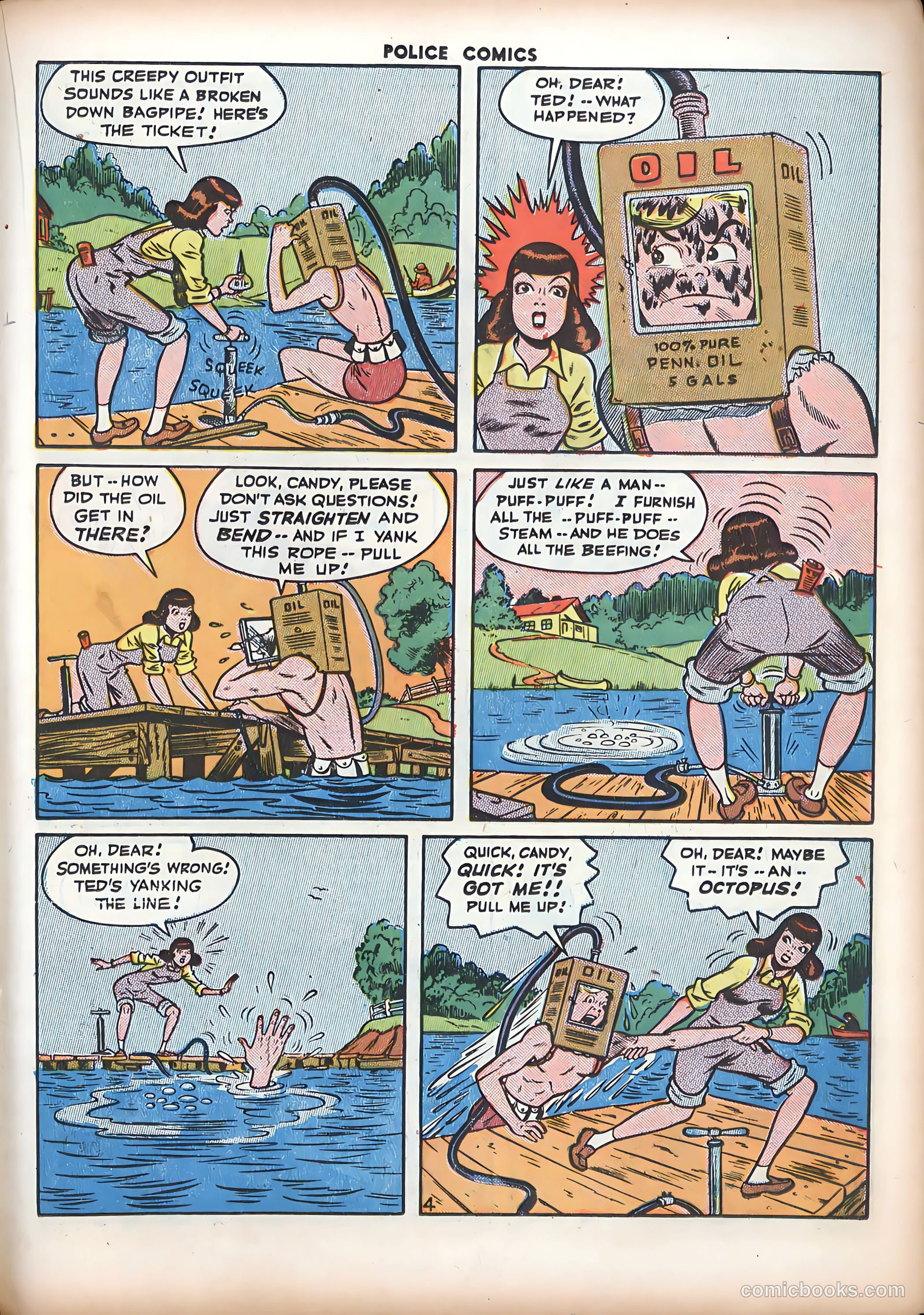 Police Comics #47 (1945) — page 33 of 60