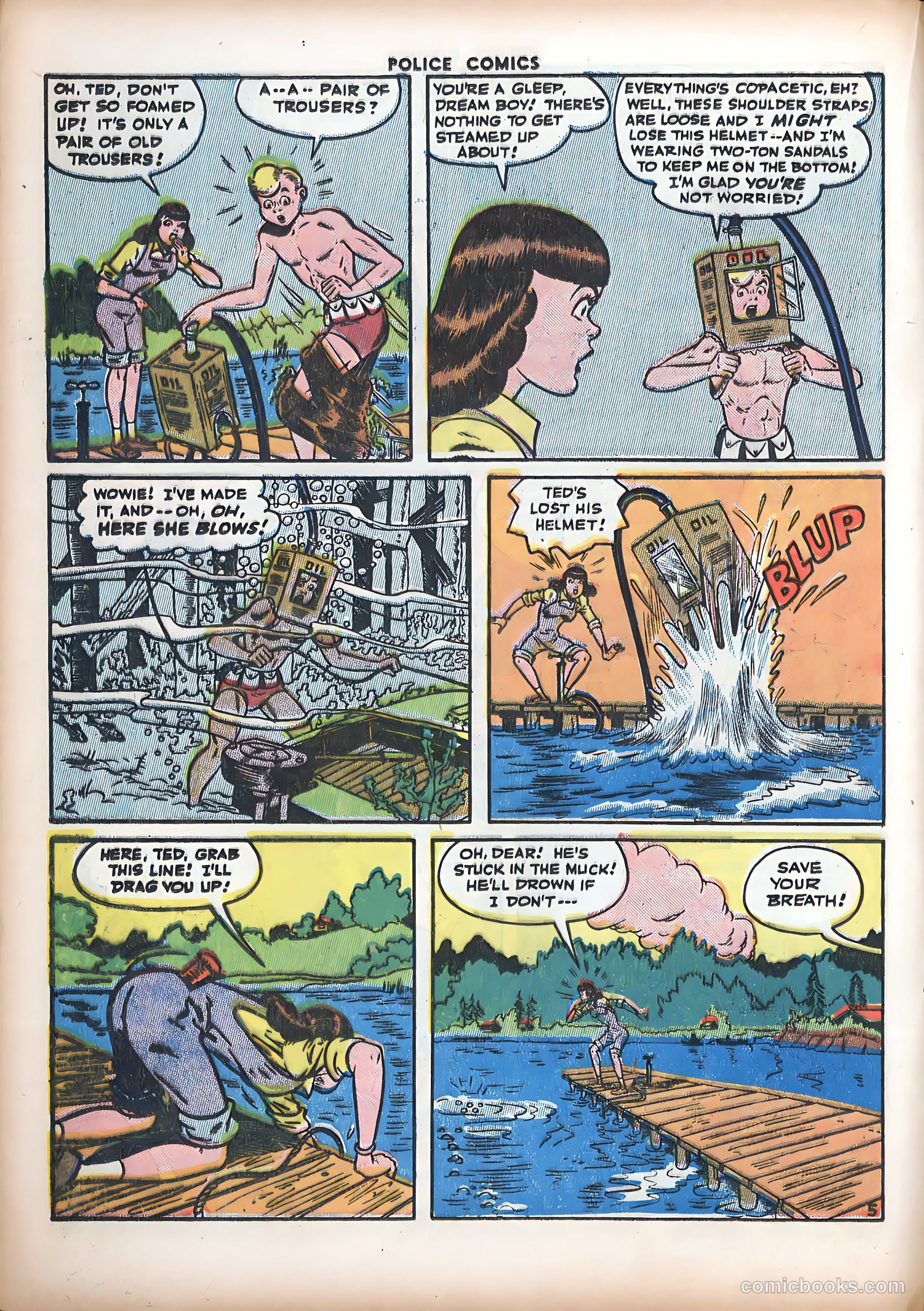 Police Comics #47 (1945) — page 34 of 60