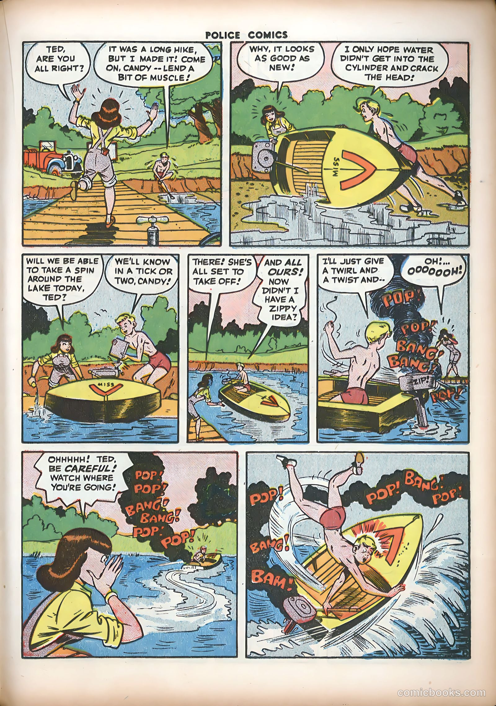 Police Comics #47 (1945) — page 35 of 60