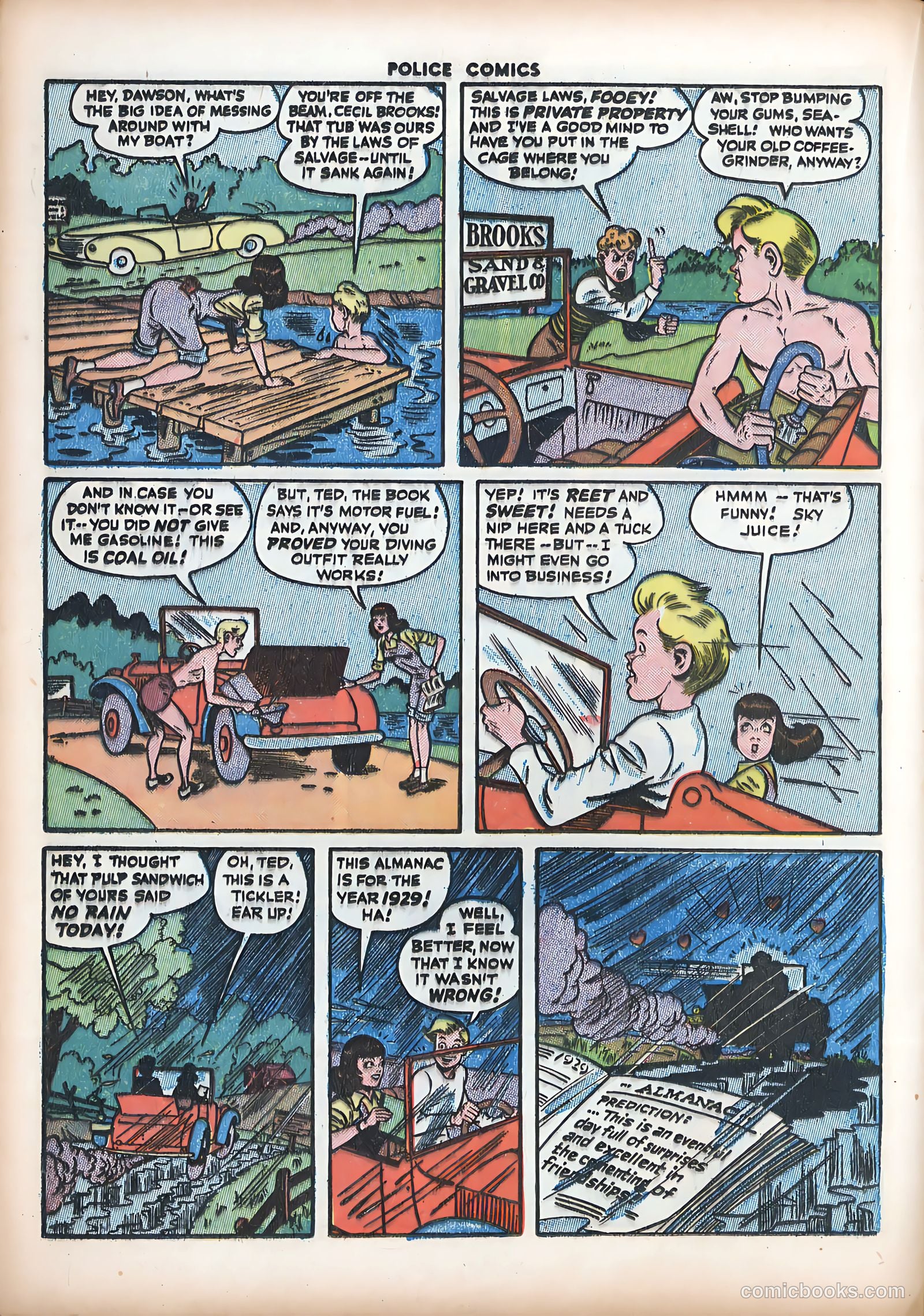 Police Comics #47 (1945) — page 36 of 60