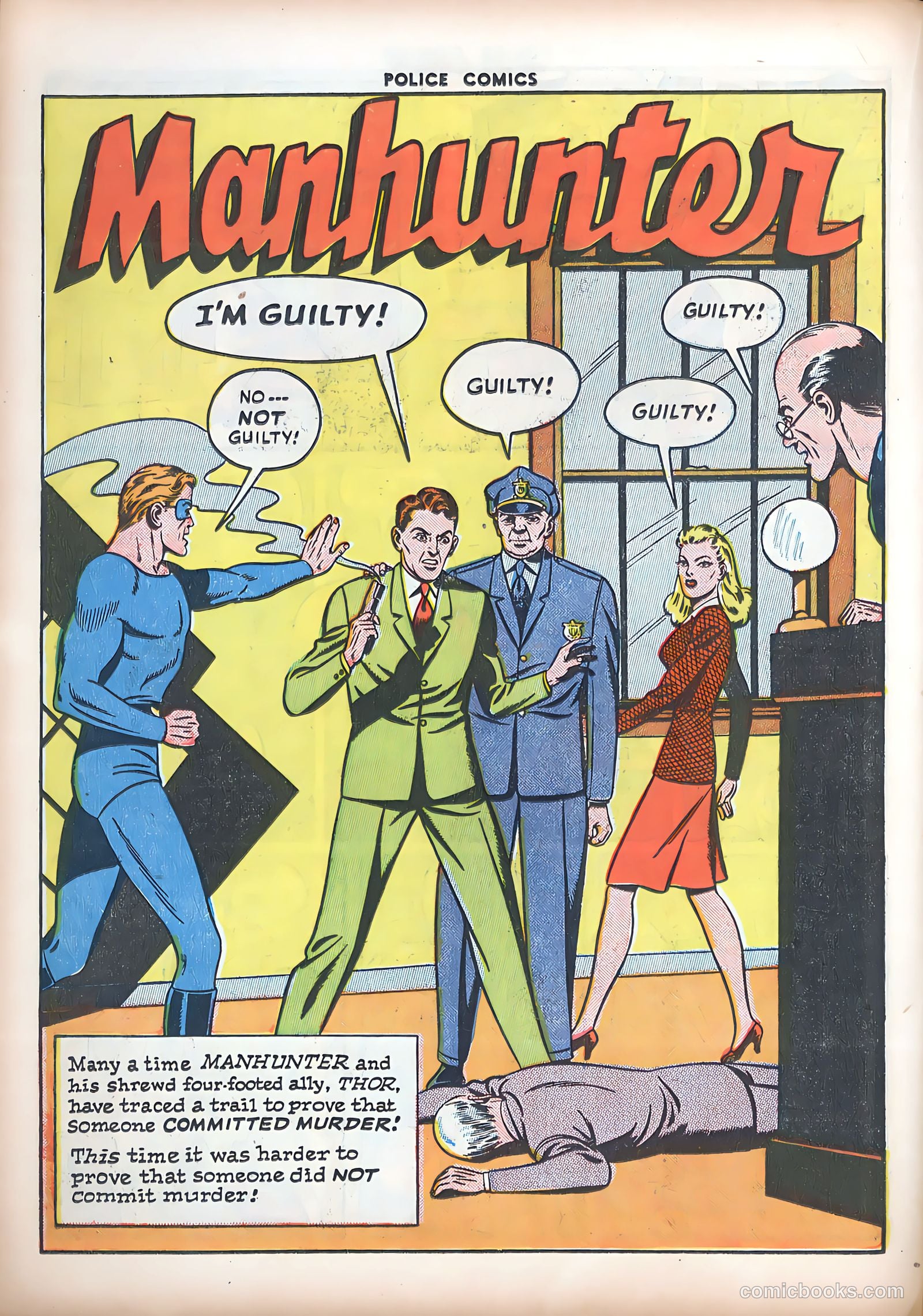 Police Comics #47 (1945) — page 38 of 60