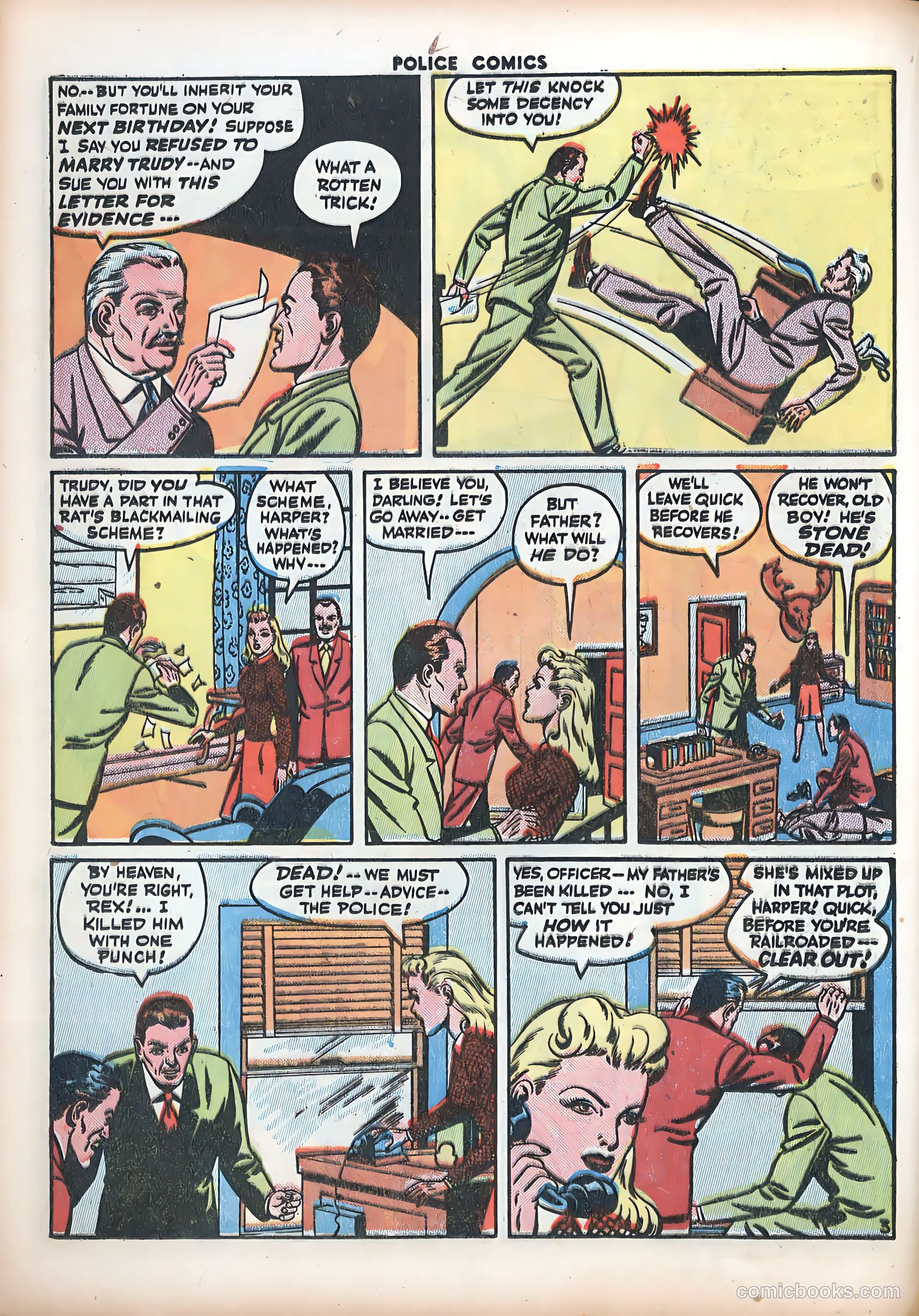 Police Comics #47 (1945) — page 40 of 60