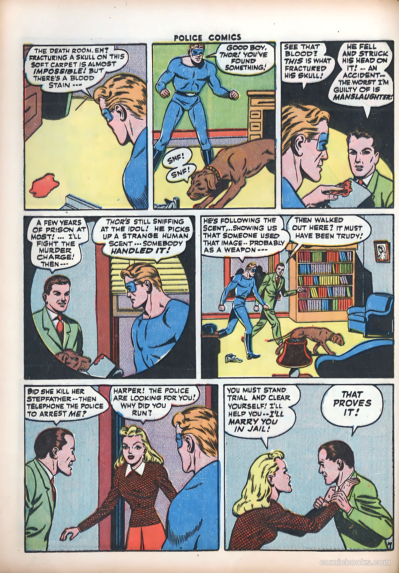 Police Comics #47 (1945) — page 44 of 60