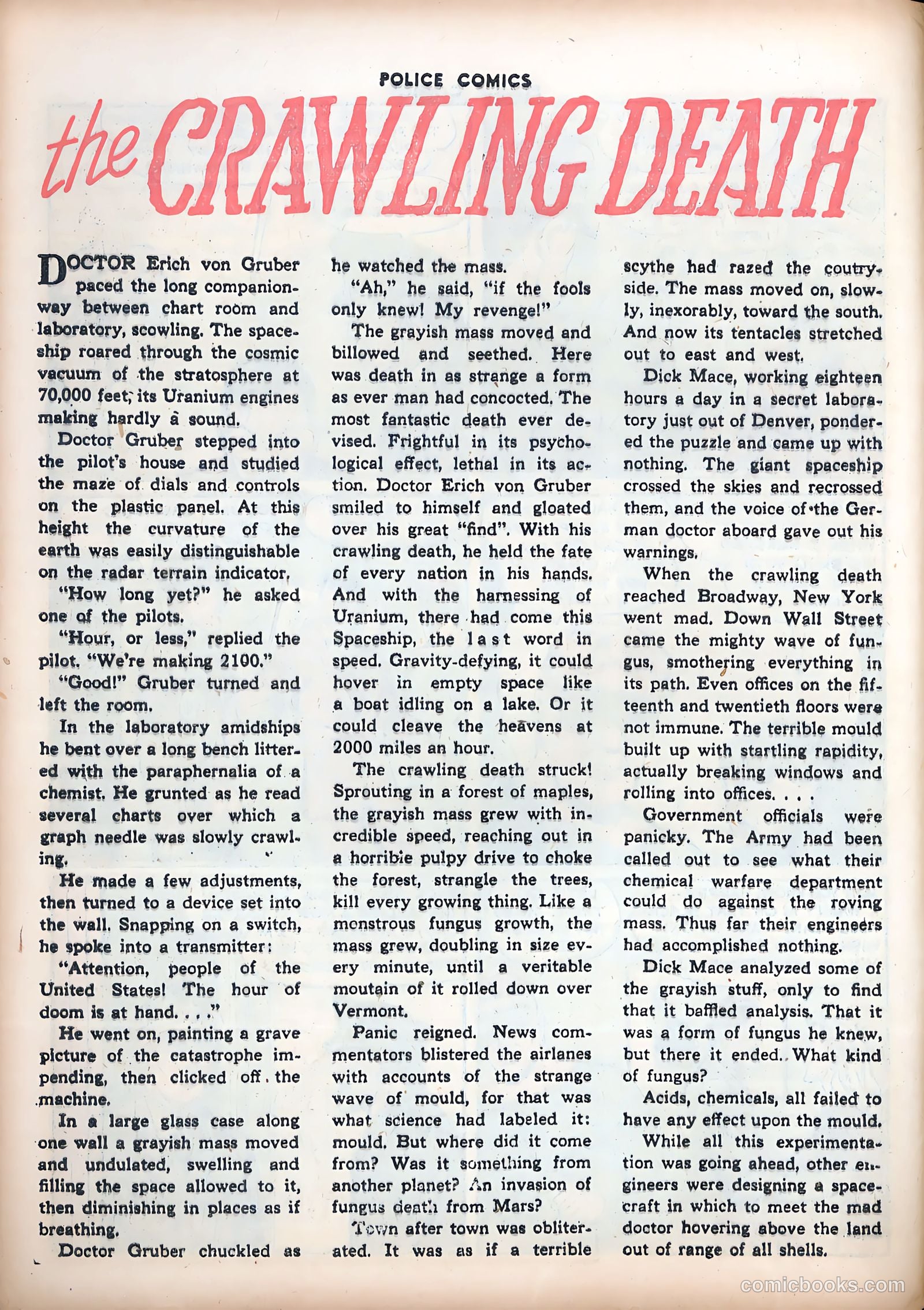 Police Comics #47 (1945) — page 48 of 60