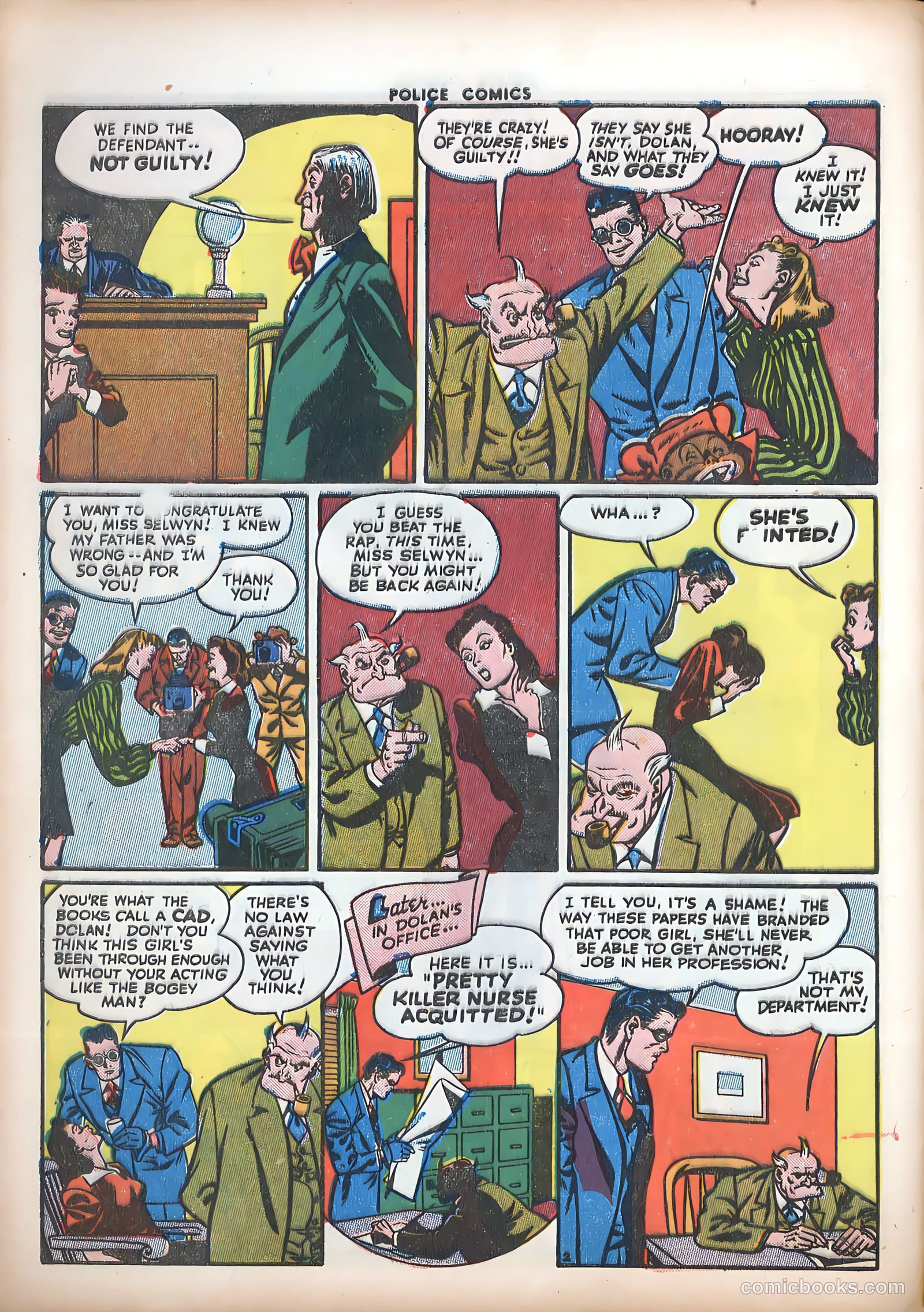 Police Comics #47 (1945) — page 52 of 60