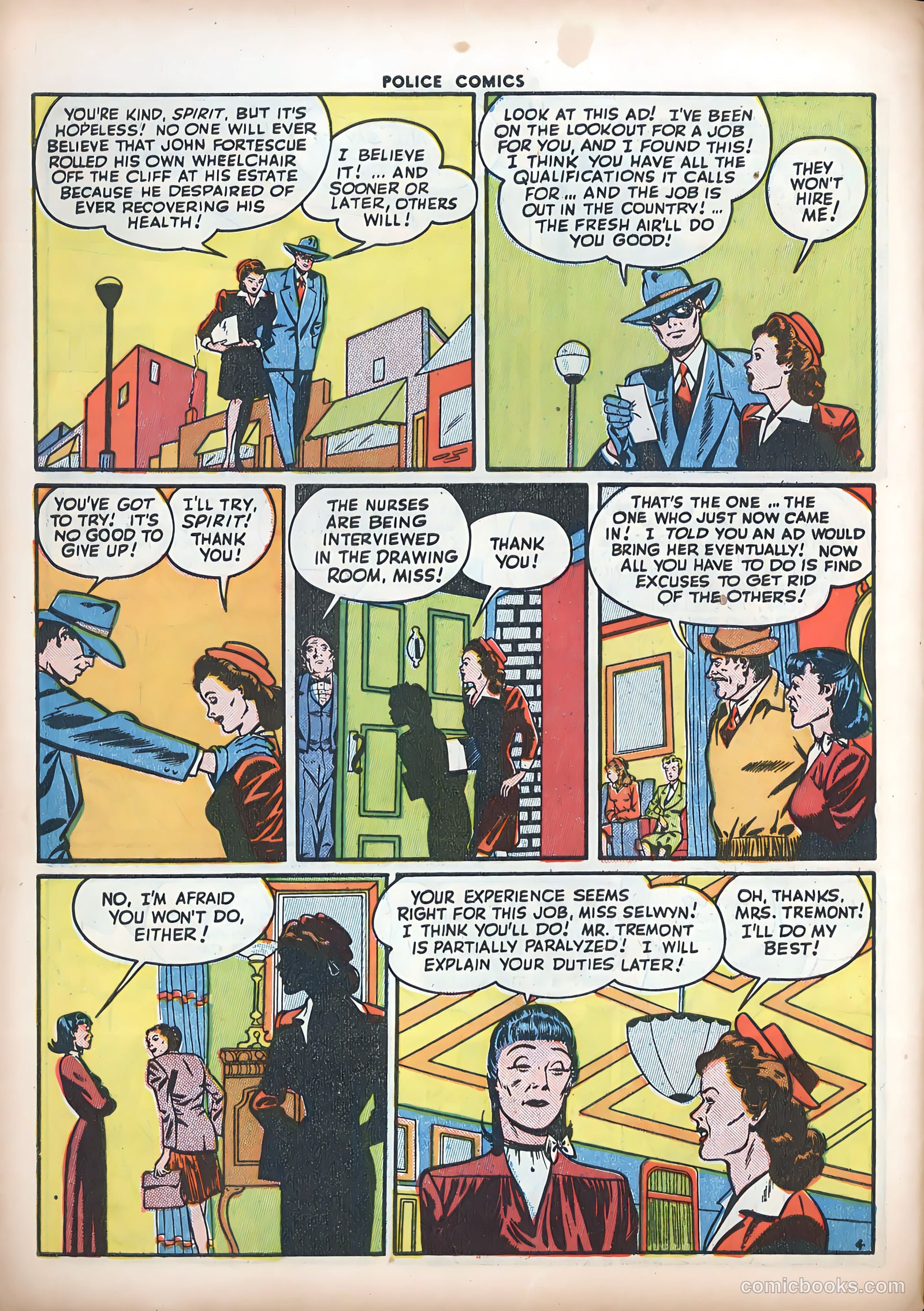 Police Comics #47 (1945) — page 54 of 60