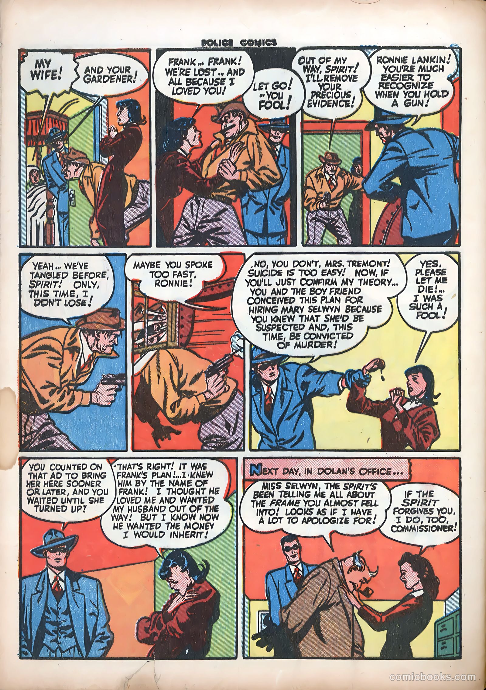 Police Comics #47 (1945) — page 58 of 60