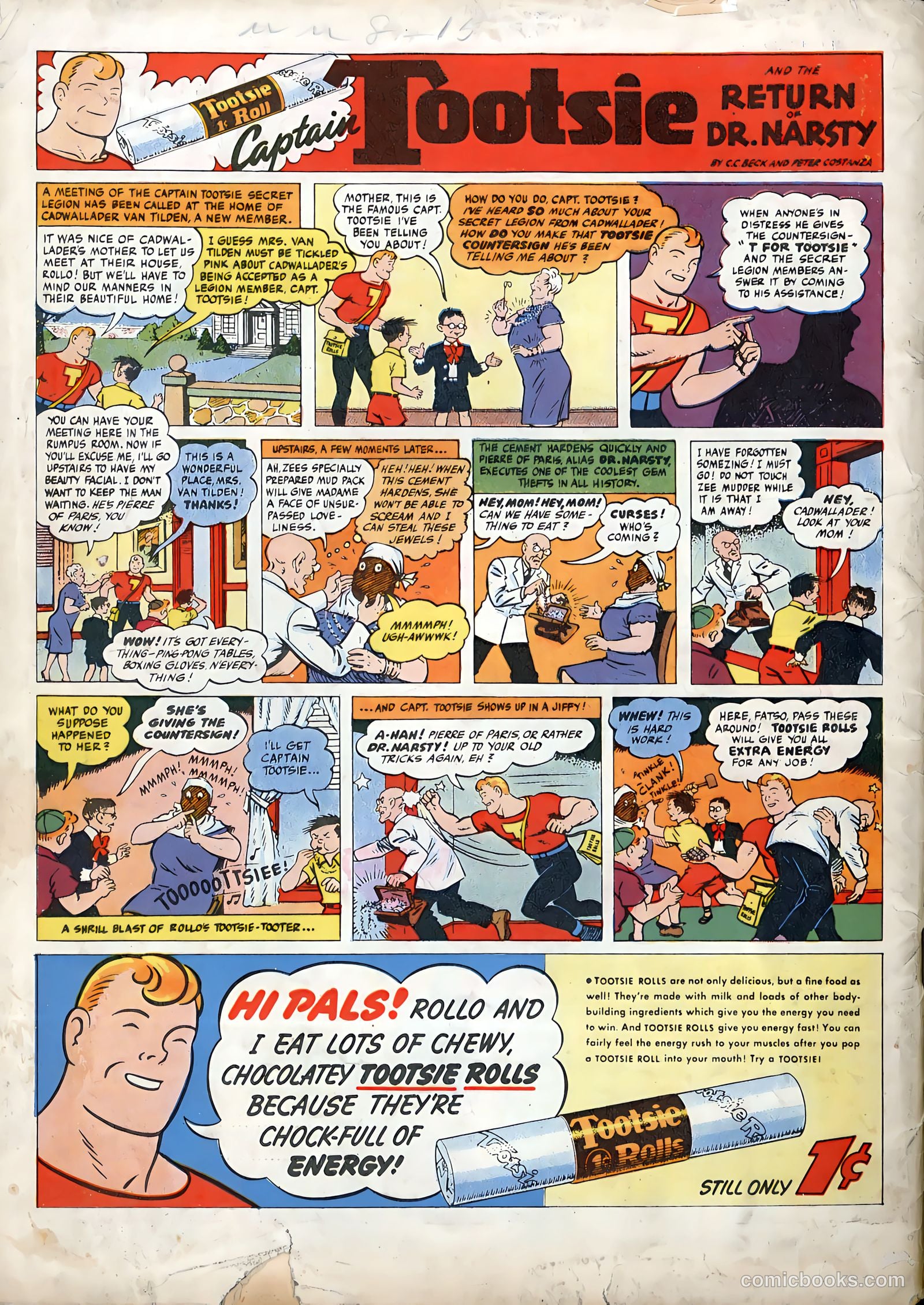 Police Comics #47 (1945) — page 60 of 60