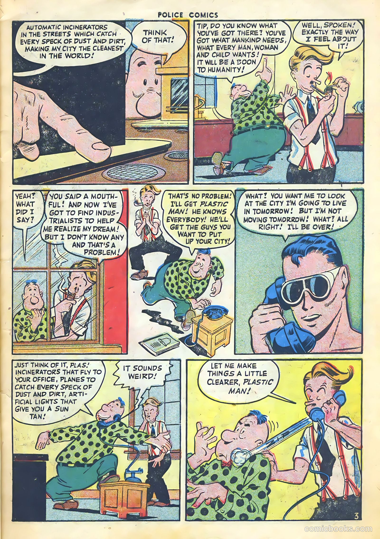 Police Comics #48 (1945) — page 5 of 60