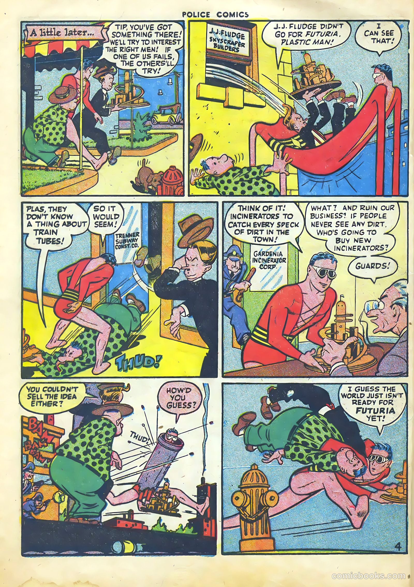 Police Comics #48 (1945) — page 6 of 60