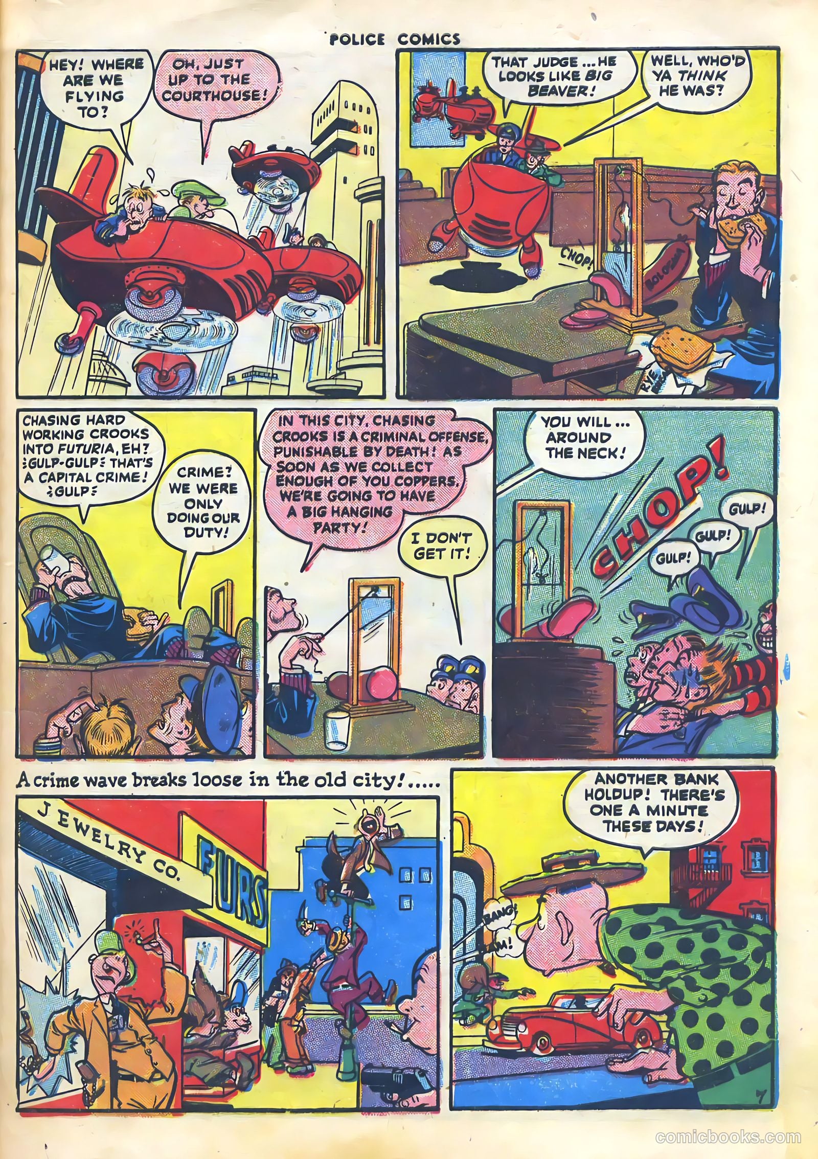 Police Comics #48 (1945) — page 9 of 60