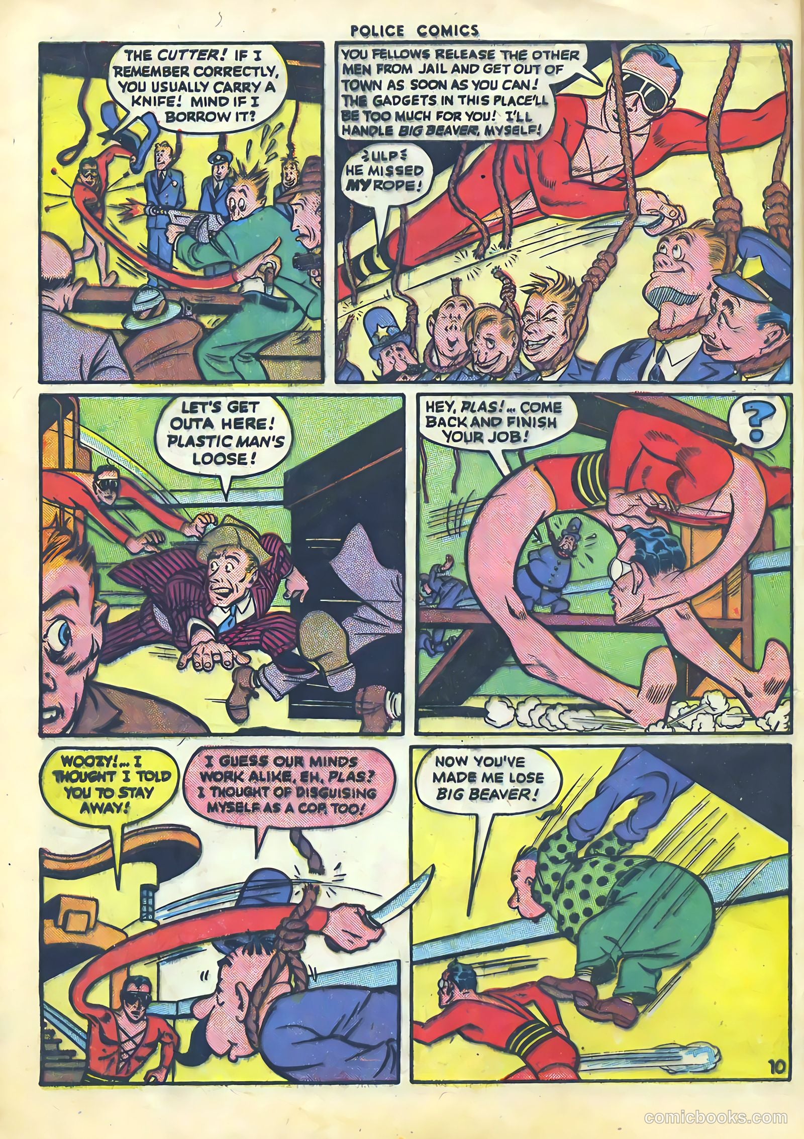 Police Comics #48 (1945) — page 12 of 60