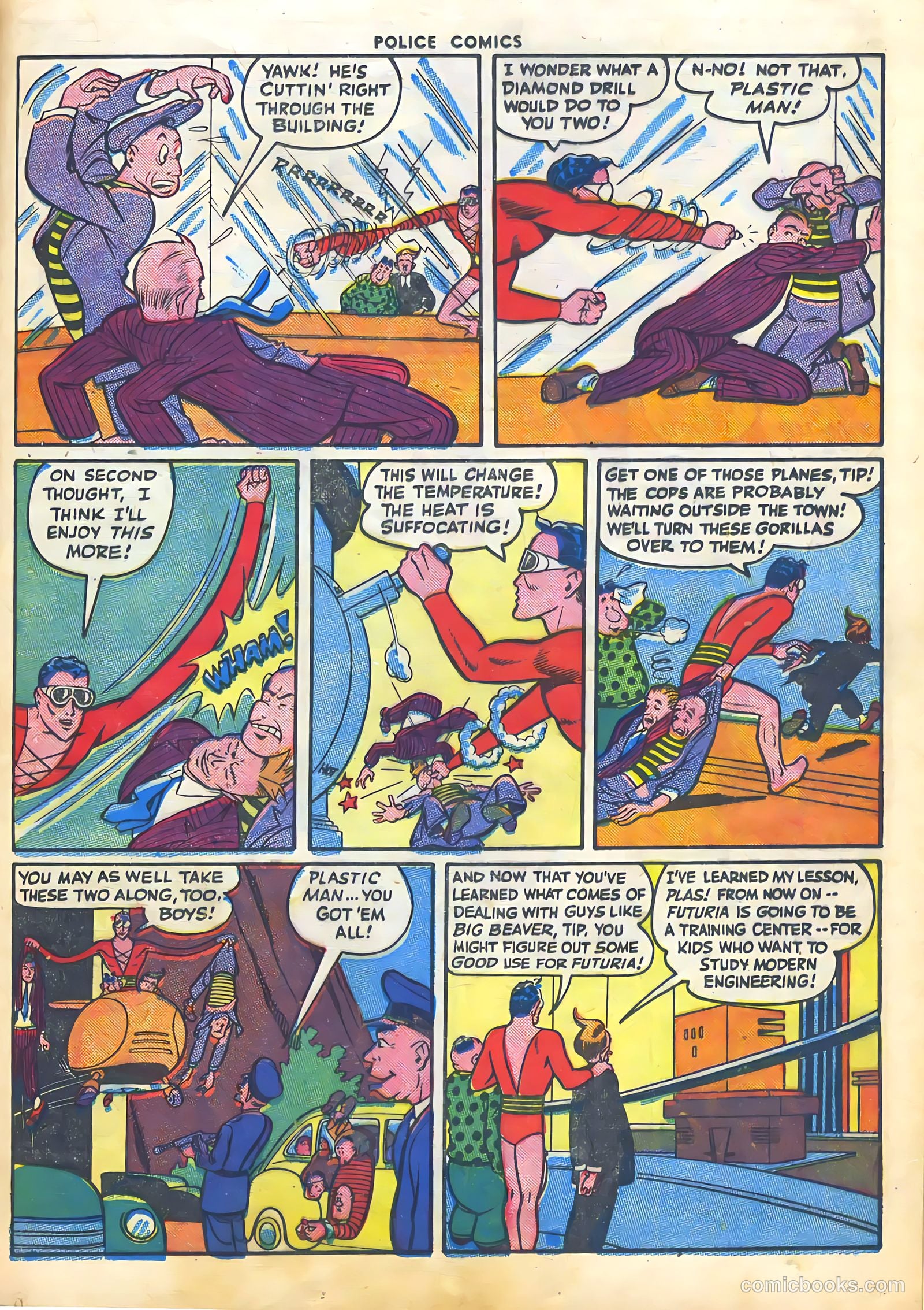 Police Comics #48 (1945) — page 17 of 60