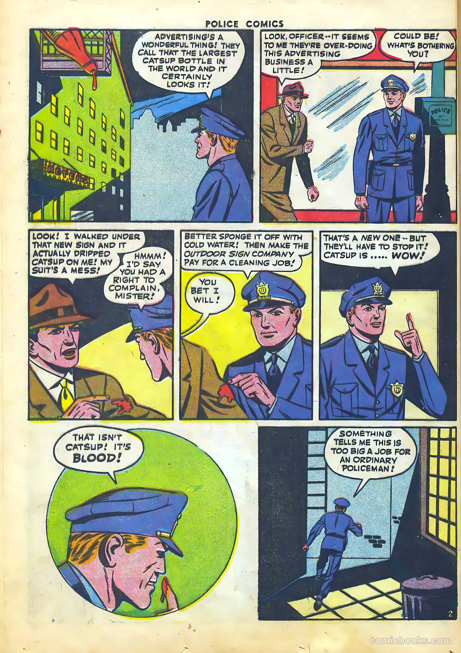 Police Comics #48 (1945) — page 20 of 60