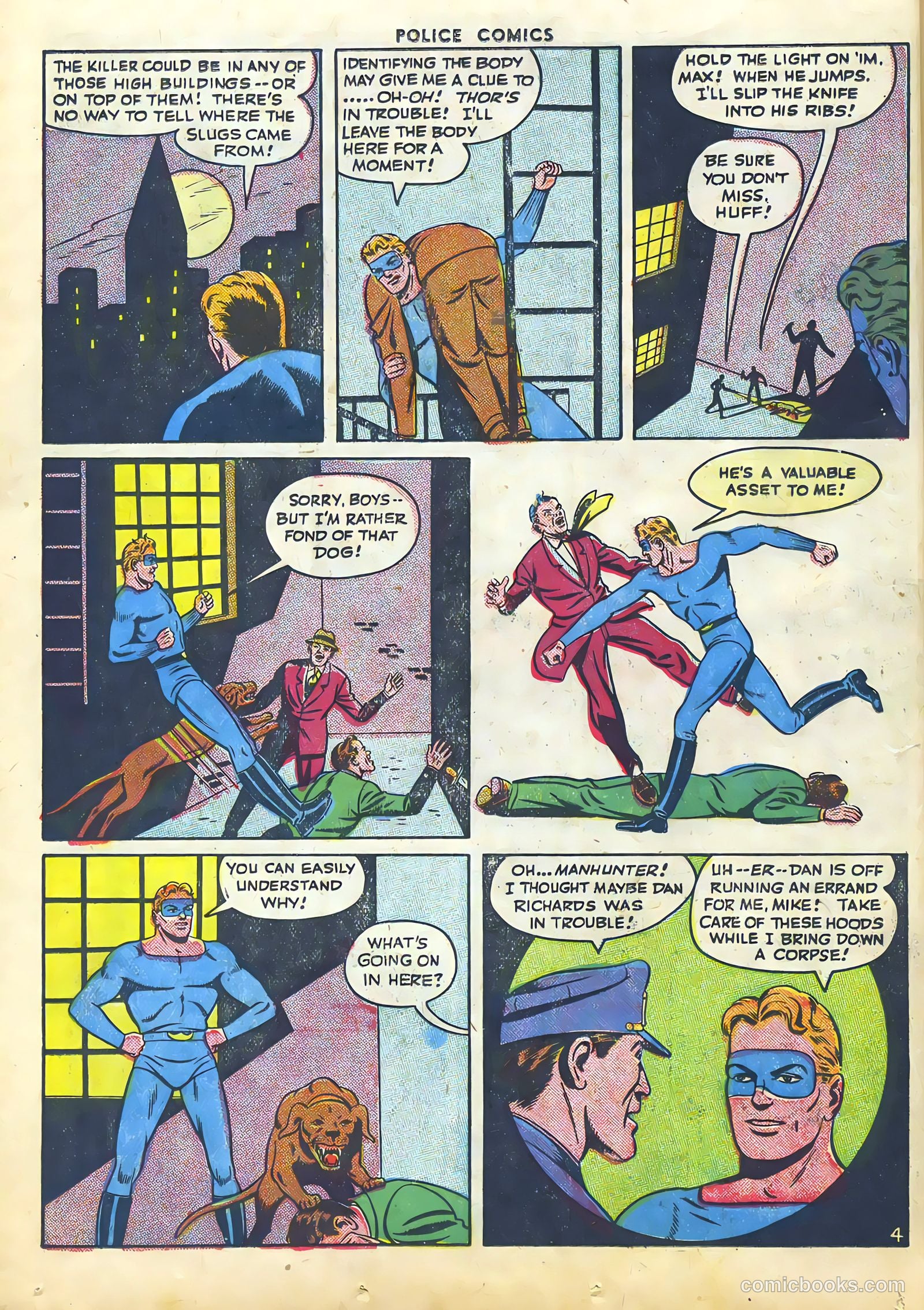 Police Comics #48 (1945) — page 22 of 60