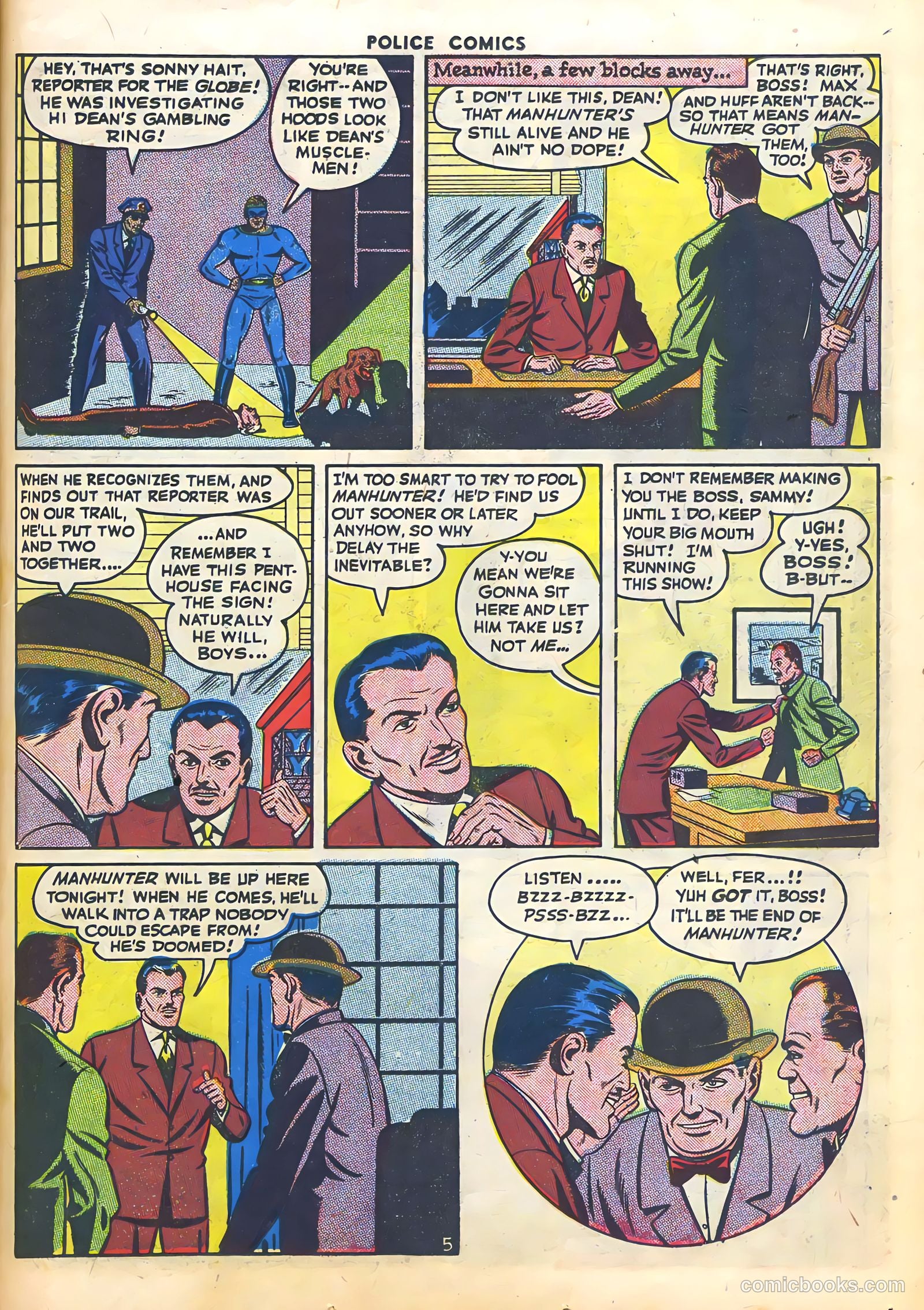 Police Comics #48 (1945) — page 23 of 60