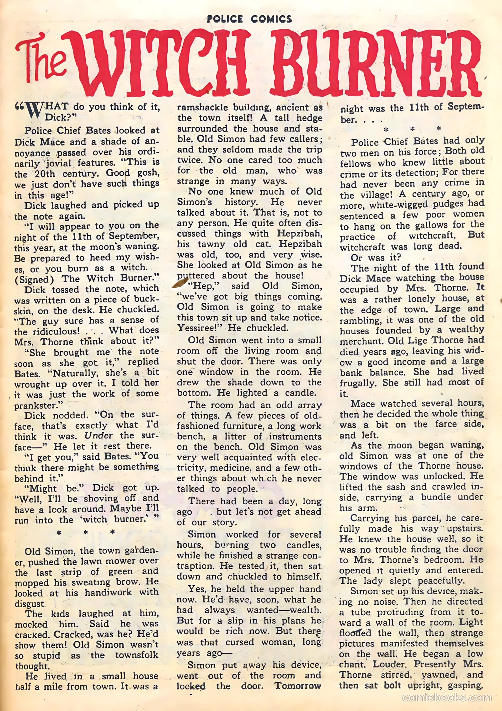 Police Comics #48 (1945) — page 43 of 60