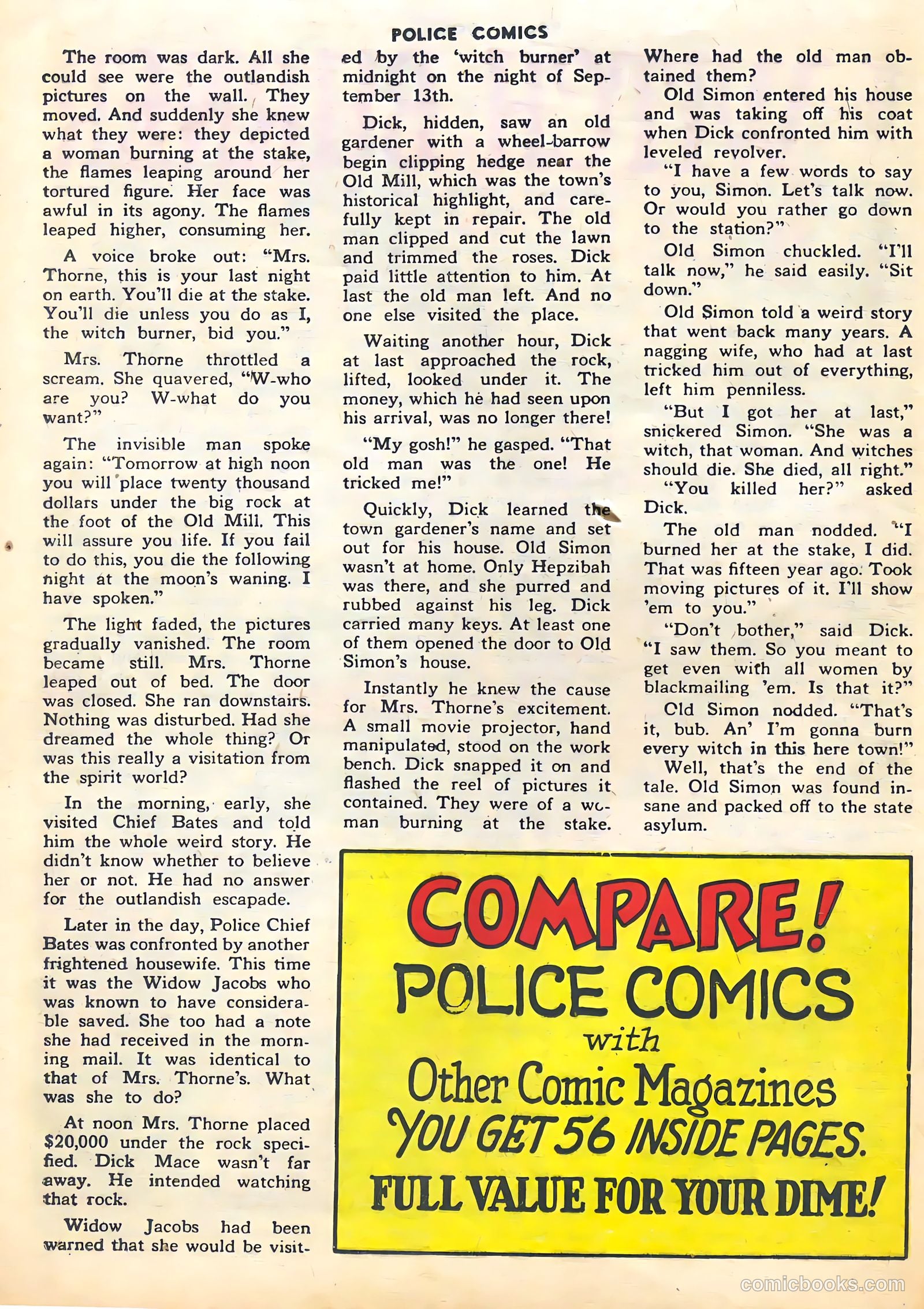 Police Comics #48 (1945) — page 44 of 60