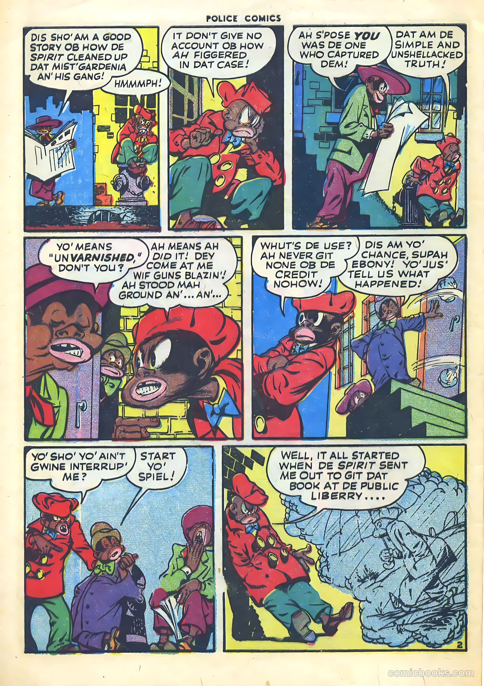 Police Comics #48 (1945) — page 52 of 60