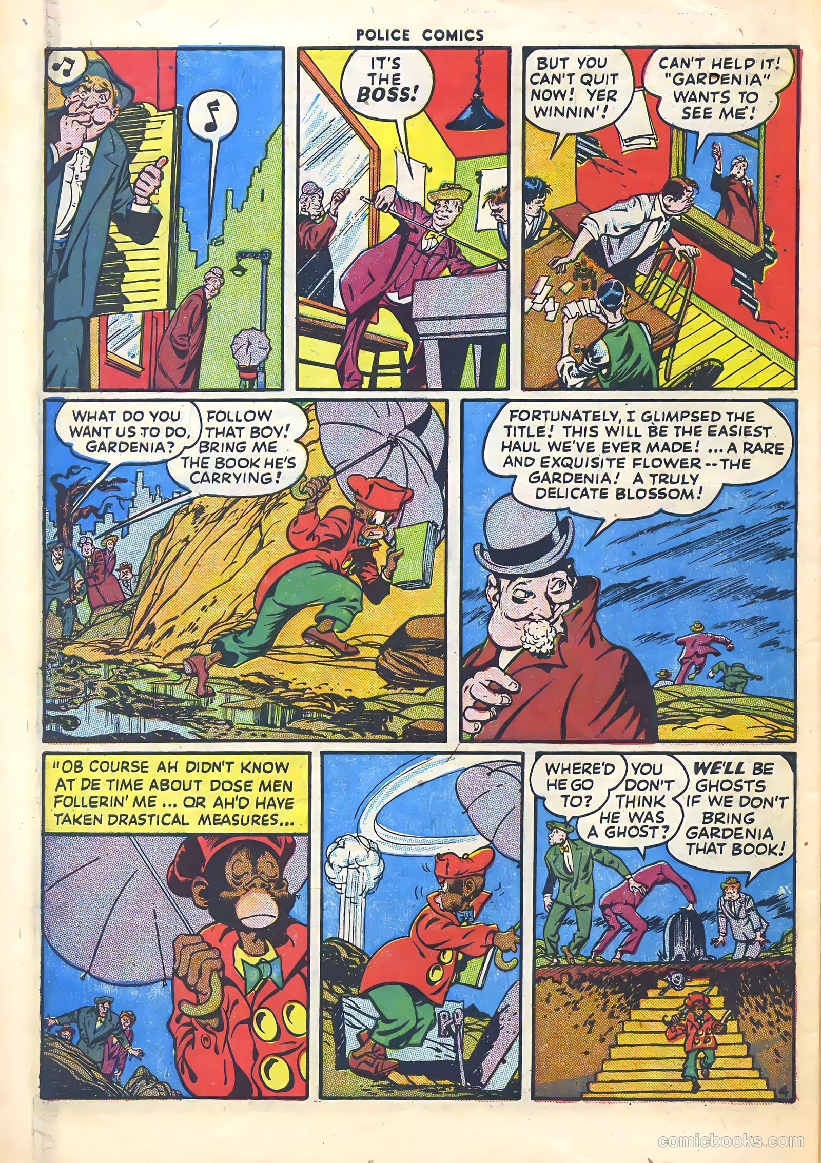 Police Comics #48 (1945) — page 54 of 60