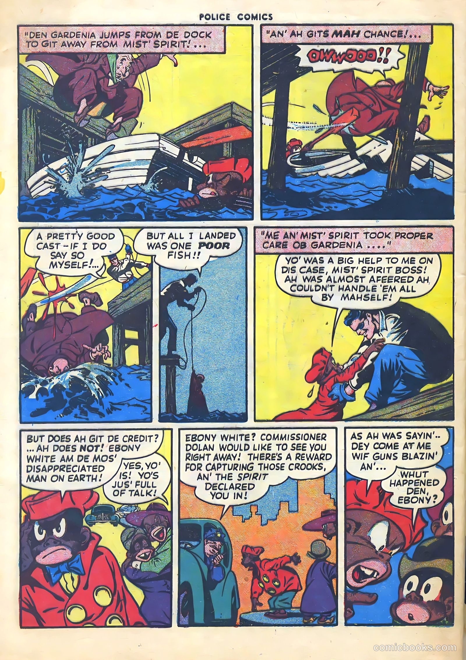 Police Comics #48 (1945) — page 58 of 60