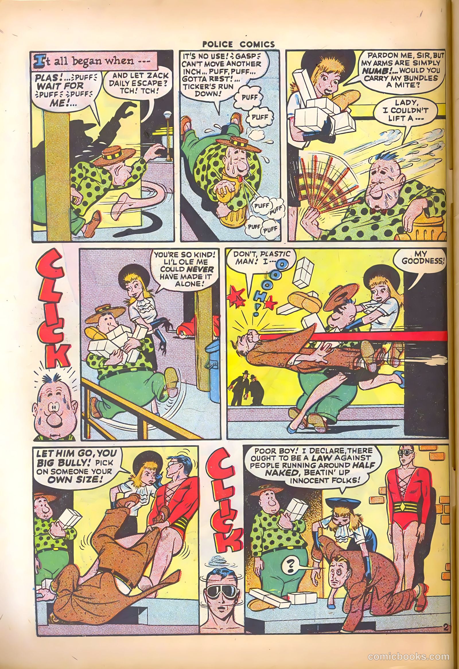 Police Comics #49 (1945) — page 4 of 60