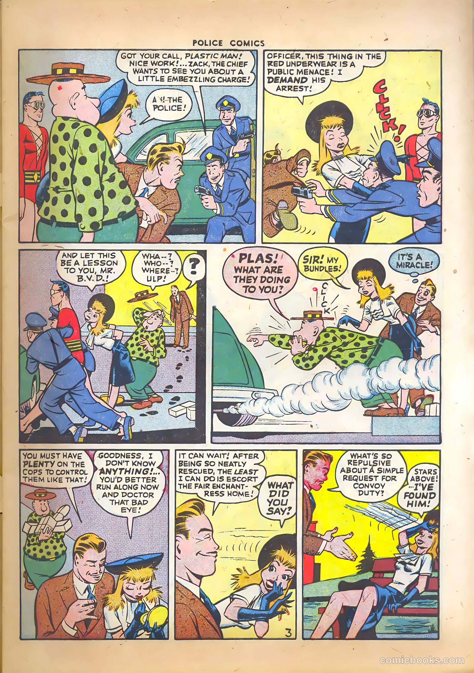 Police Comics #49 (1945) — page 5 of 60