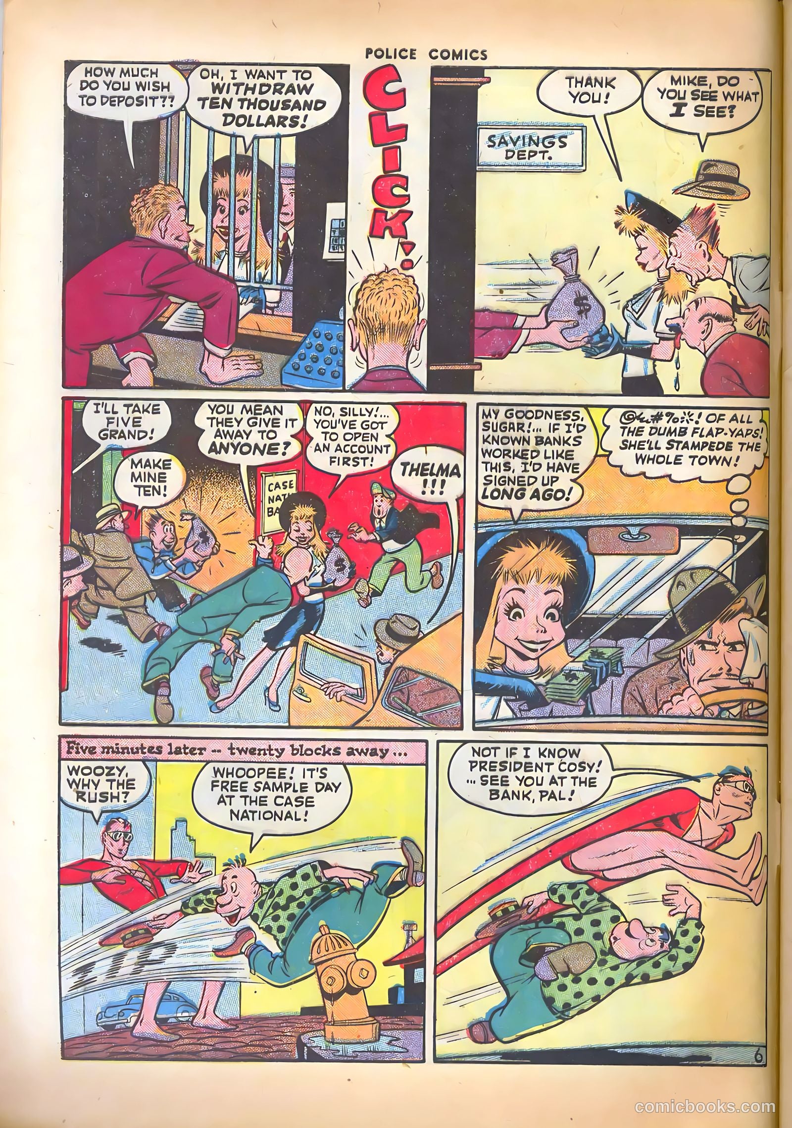 Police Comics #49 (1945) — page 8 of 60