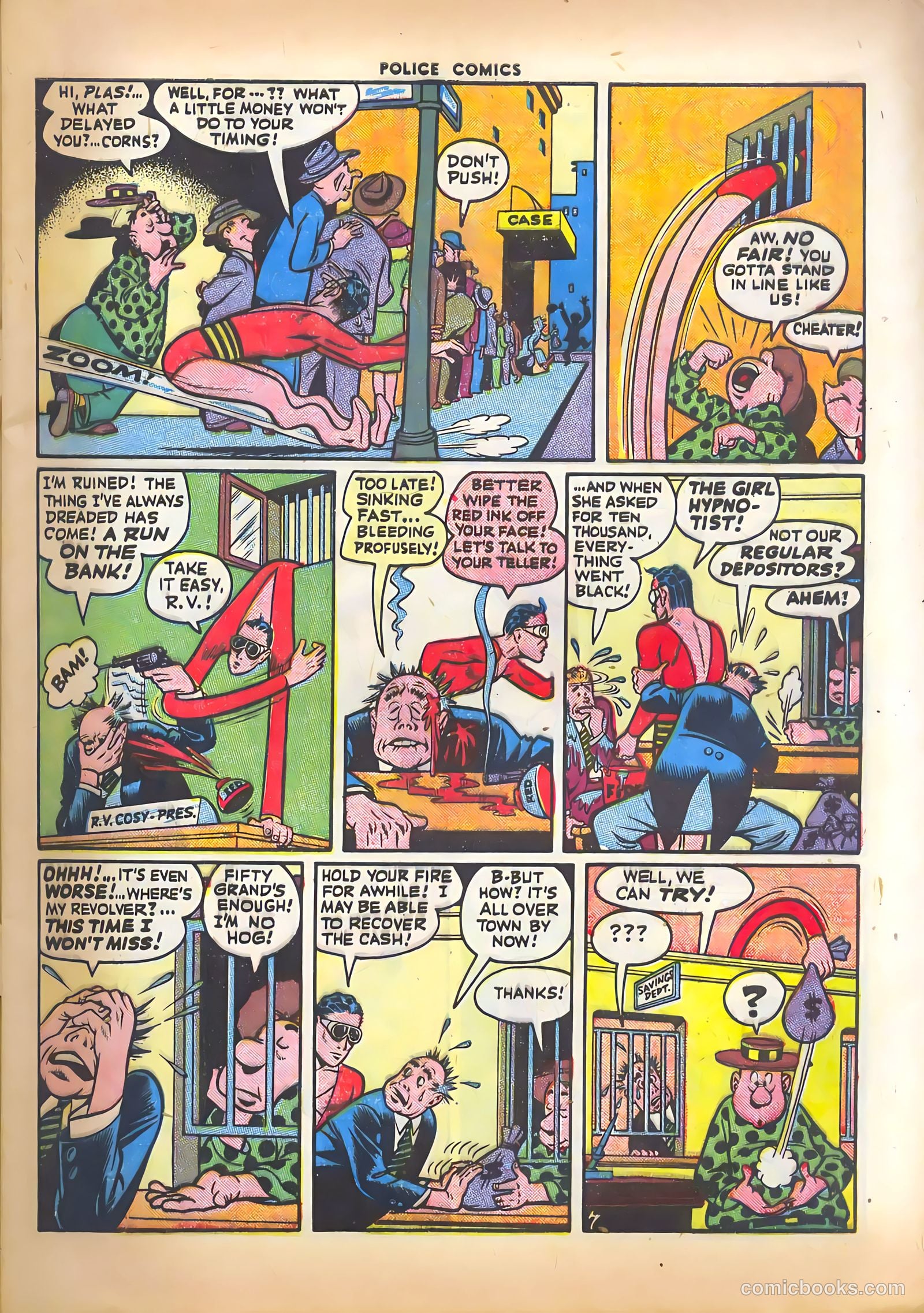 Police Comics #49 (1945) — page 9 of 60