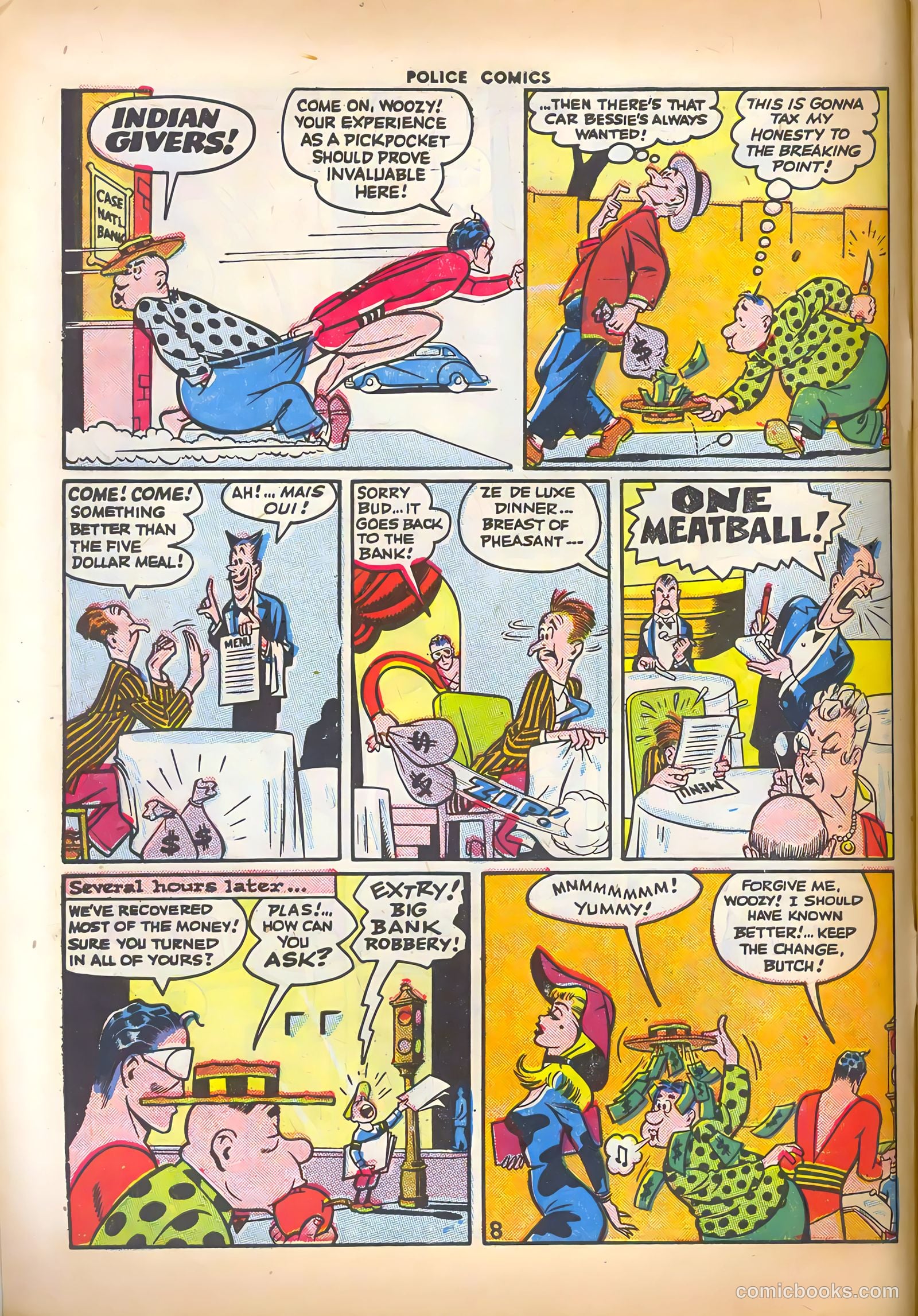 Police Comics #49 (1945) — page 10 of 60